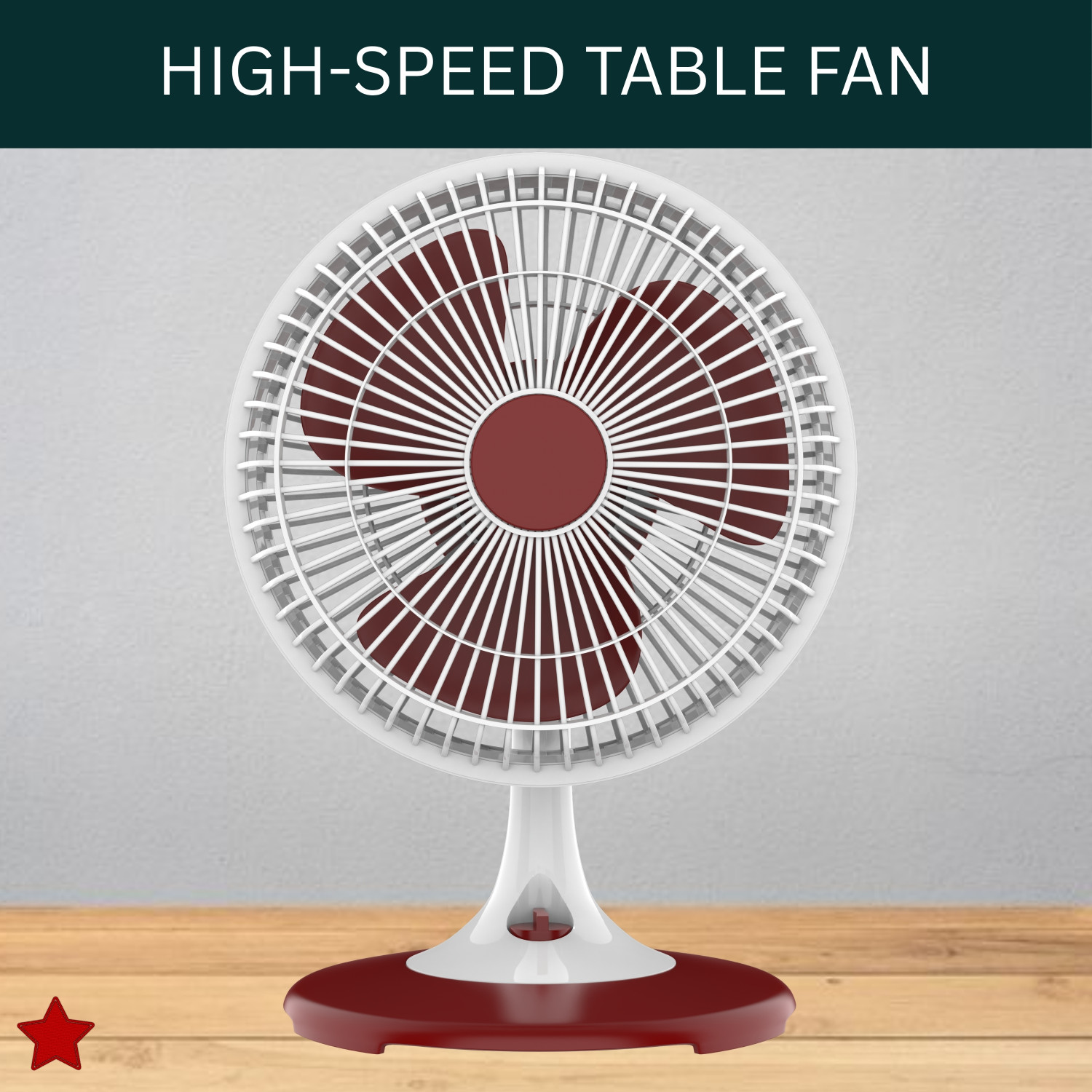 Image of SACRO 300mm(12Inch.) Mini AC Cooler Fan, Small Evaporative Air Table Fan For HomeZ184 Silent Operation 300 mm Table Fan