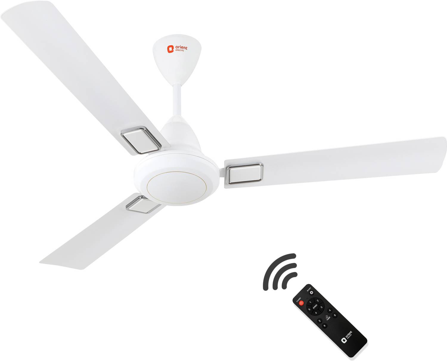 Orient Electric I FALCON DECO with 3 Year Warranty BLDC Motor with Remote 1200 mm Ceiling Fan