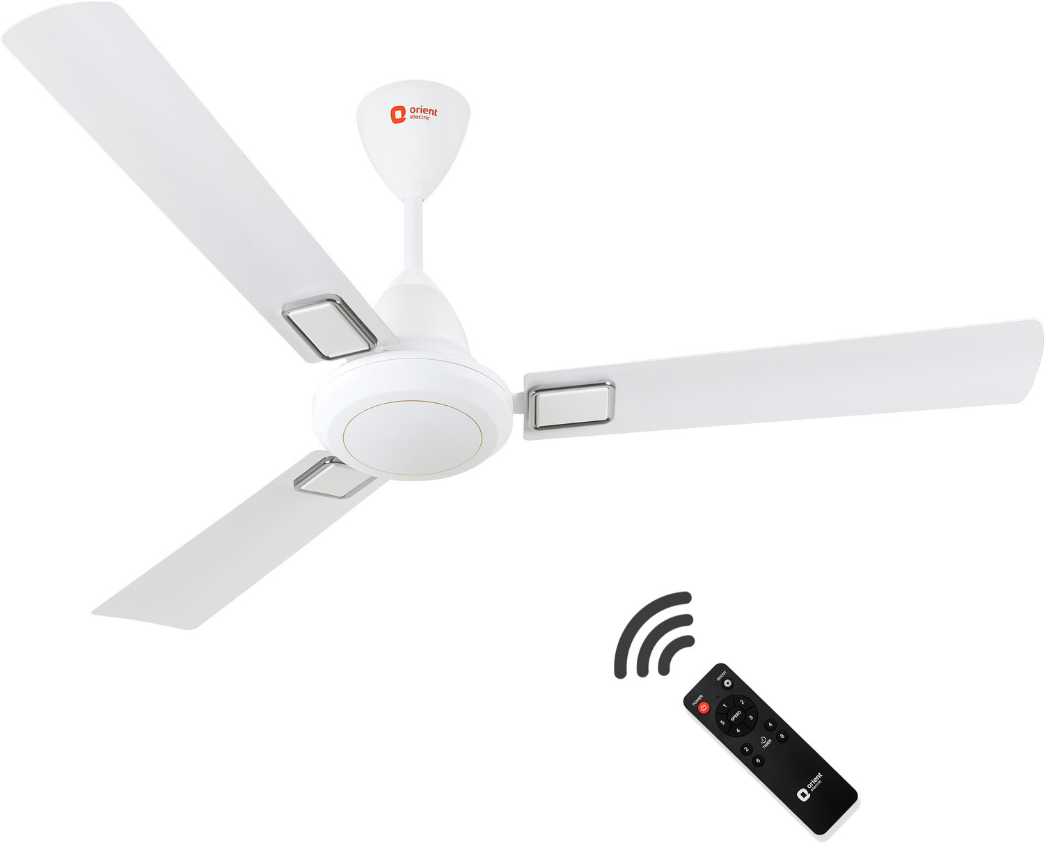 Image of Orient Electric I FALCON DECO with 3 Year Warranty BLDC Motor with Remote 1200 mm Ceiling Fan