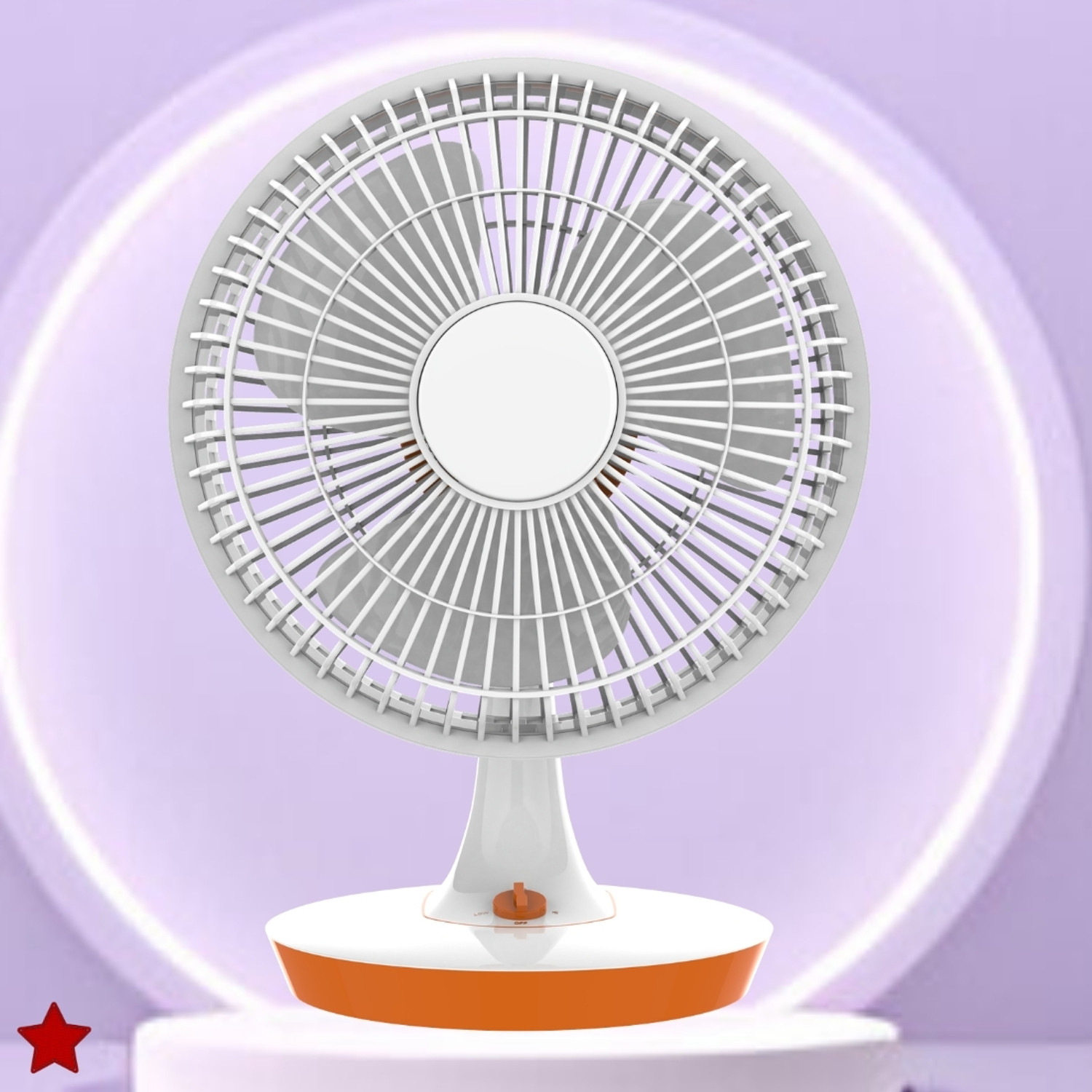Image of Clairbell Mini Ac Cooler for Room Cooling 300mm(12Inch.) Electric Table Fan For HomeVT200 Silent Operation 300 mm Table Fan