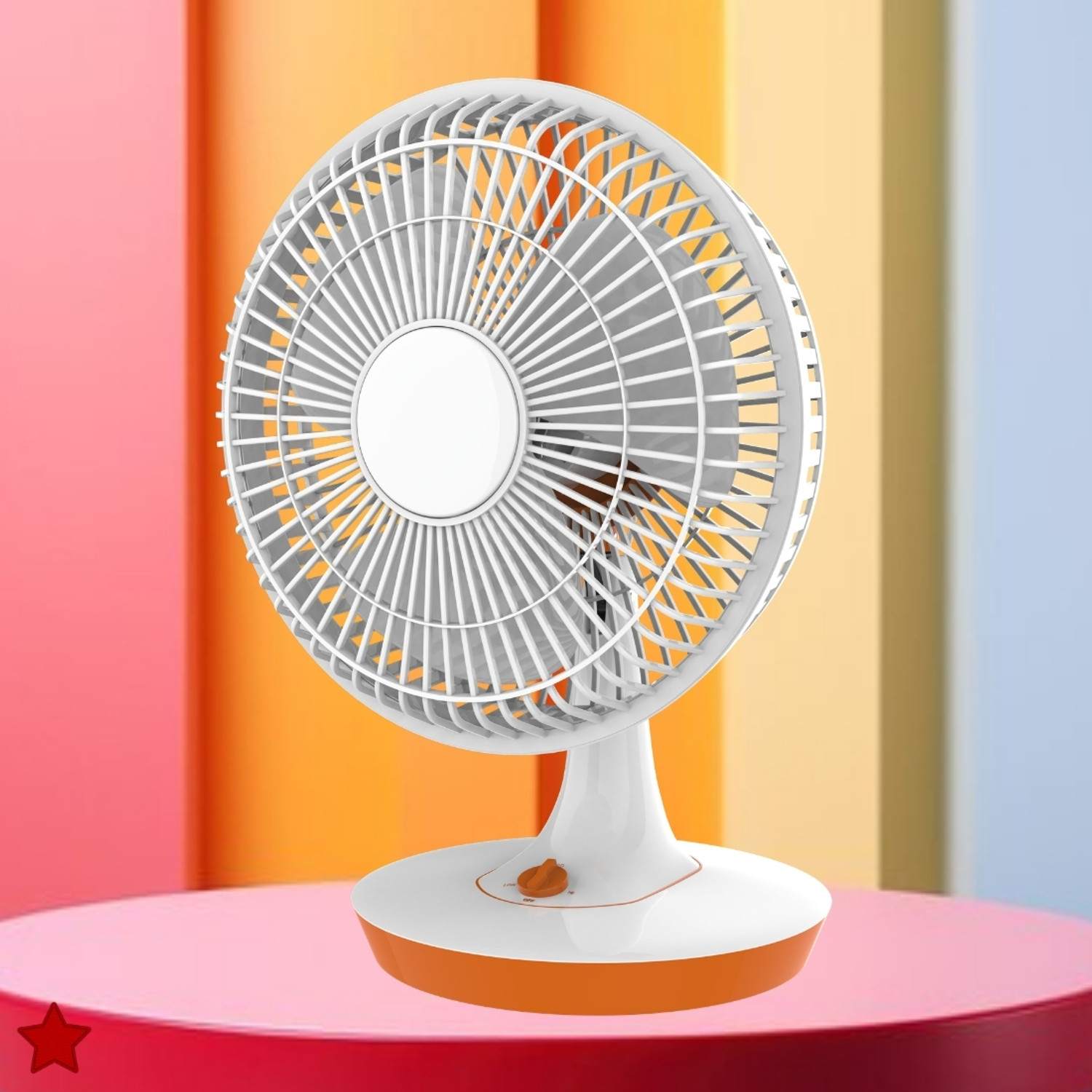 Image of Clairbell Mini Ac Cooler for Room Cooling 300mm(12Inch.) Electric Table Fan For HomeVE413 Silent Operation 300 mm Table Fan