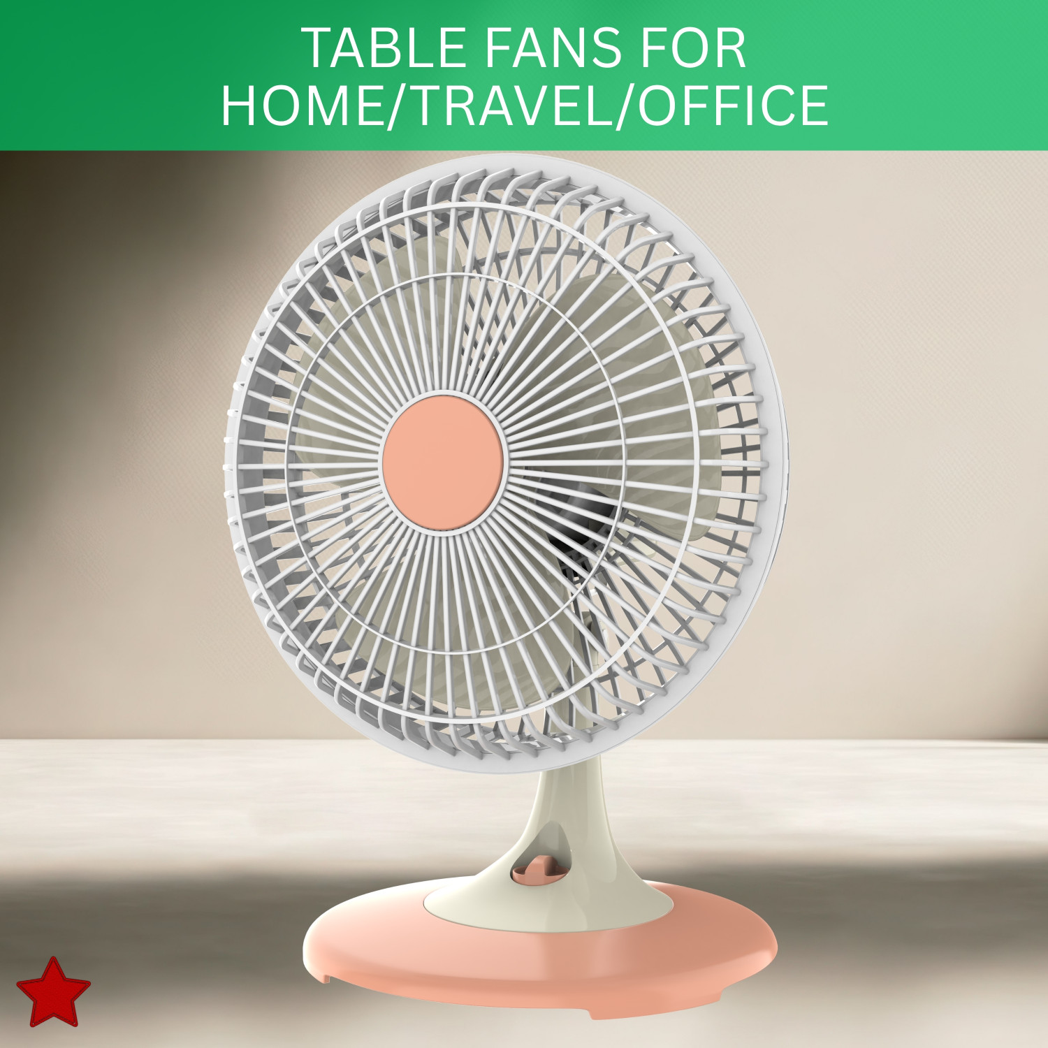 Image of FRONY 300mm(12Inch.) Mini AC Cooler Fan, Small Evaporative Air Table Fan For HomeX435 Silent Operation 300 mm Table Fan