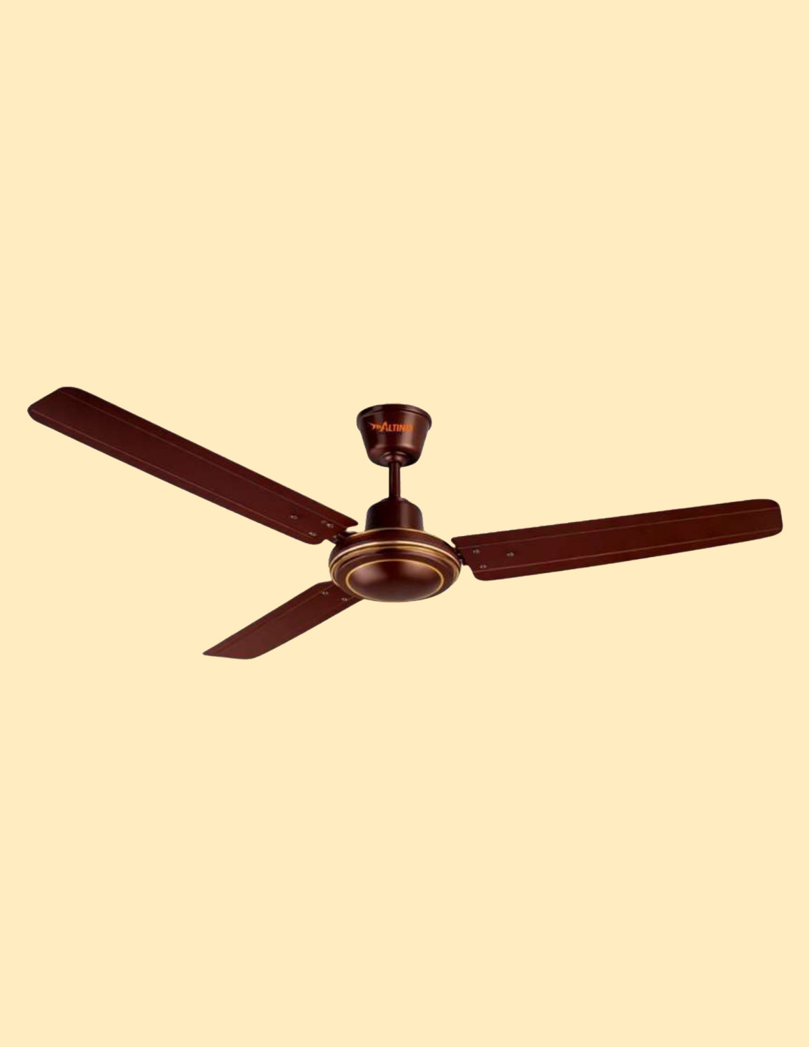 Image of ALTINO TEZZZ Glossy Brown-34 with 1 Year Warranty 1200 mm Ceiling Fan
