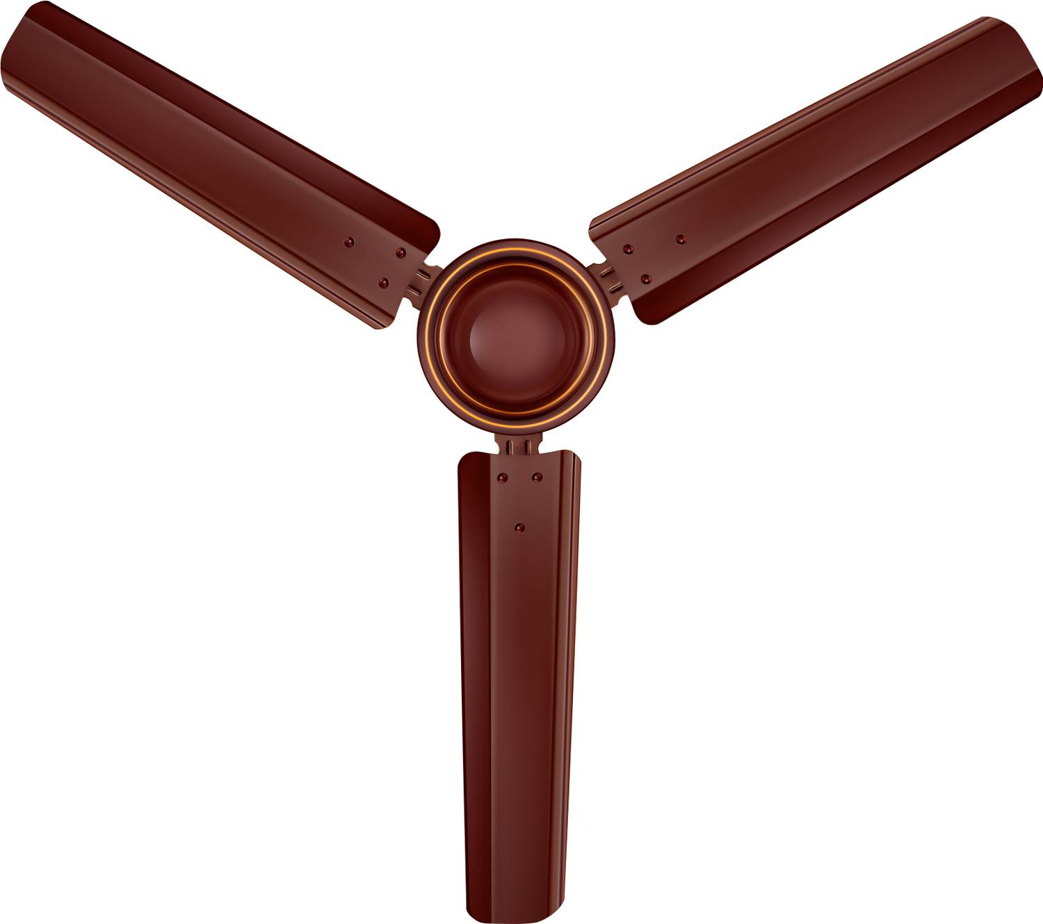 Grand 1200 MM Brown Ceiling Fan - Image 1