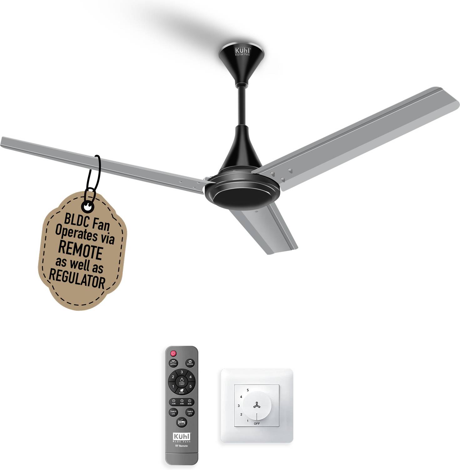 KUHL Fest B1 BLDC Ceiling Fan 1200mm