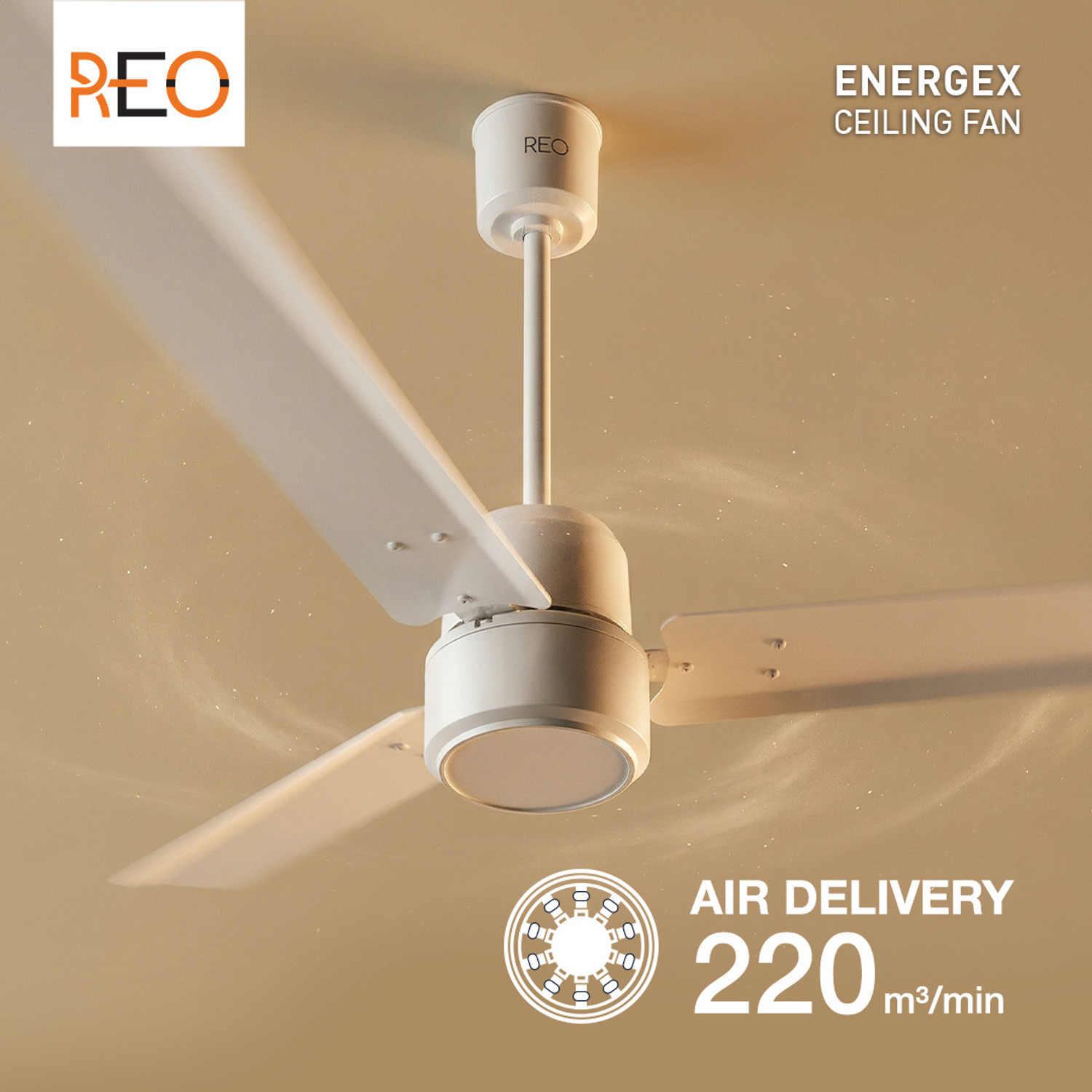 Image of HAVELLS Energex|Remote Controlled|Reverse Rotation Mode| Timer Setting| Low Noise with 2 Year Warranty BLDC Motor 1200 mm Ceiling Fan