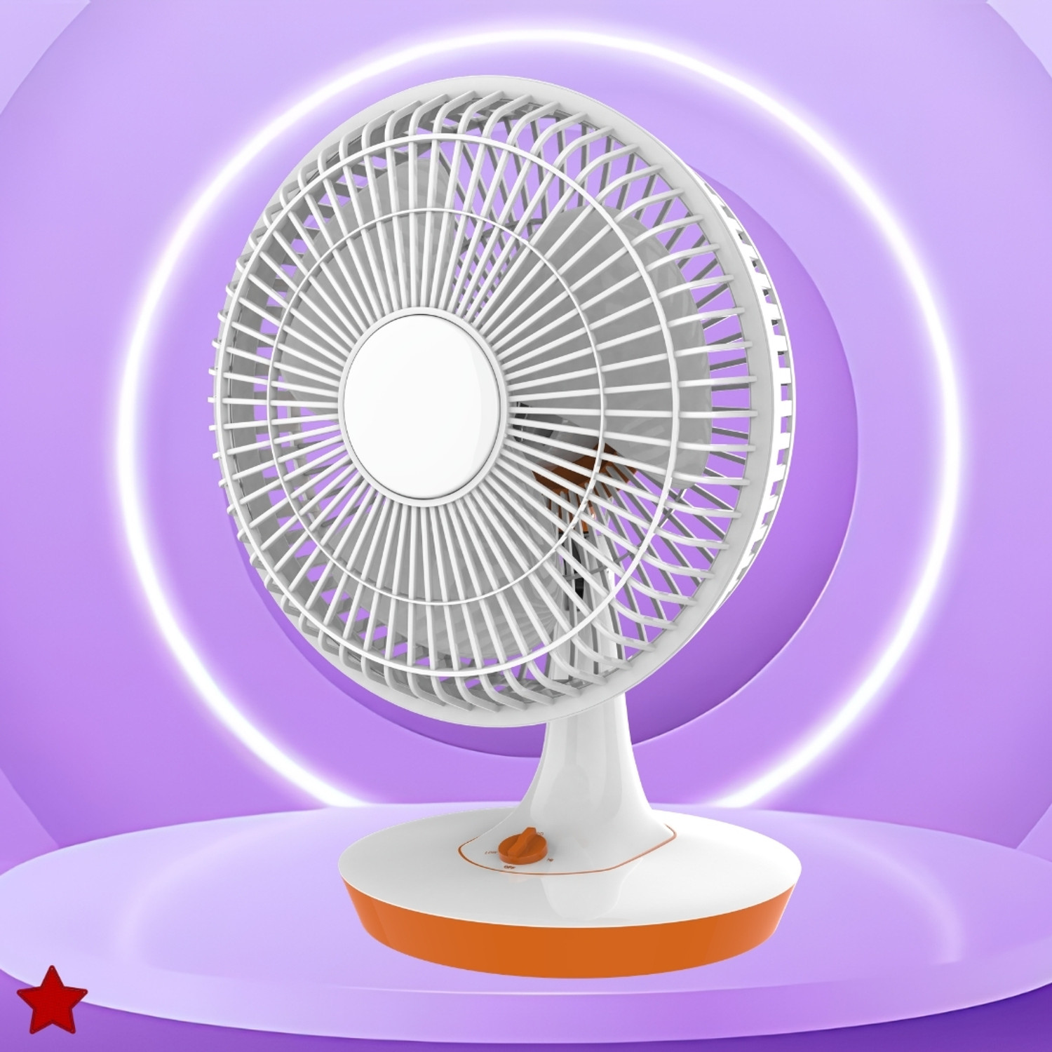 Image of Clairbell Mini Ac Cooler for Room Cooling 300mm(12Inch.) Electric Table Fan For HomeVQ121 Silent Operation 300 mm Table Fan