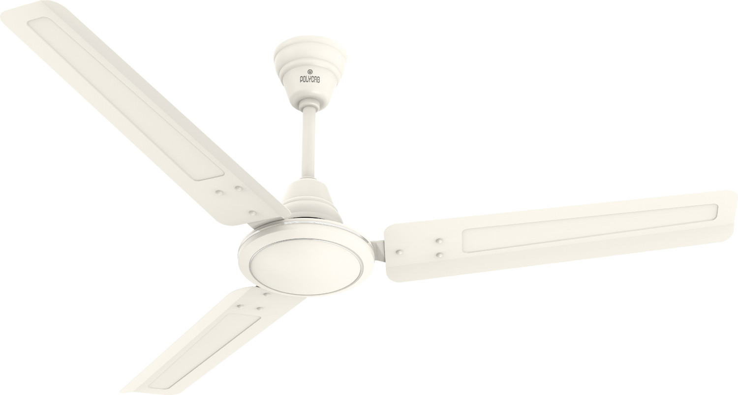 Image of Polycab Etira with 2 Year Warranty 1200 mm Ceiling Fan (Matt Bianco | Pack of 1)