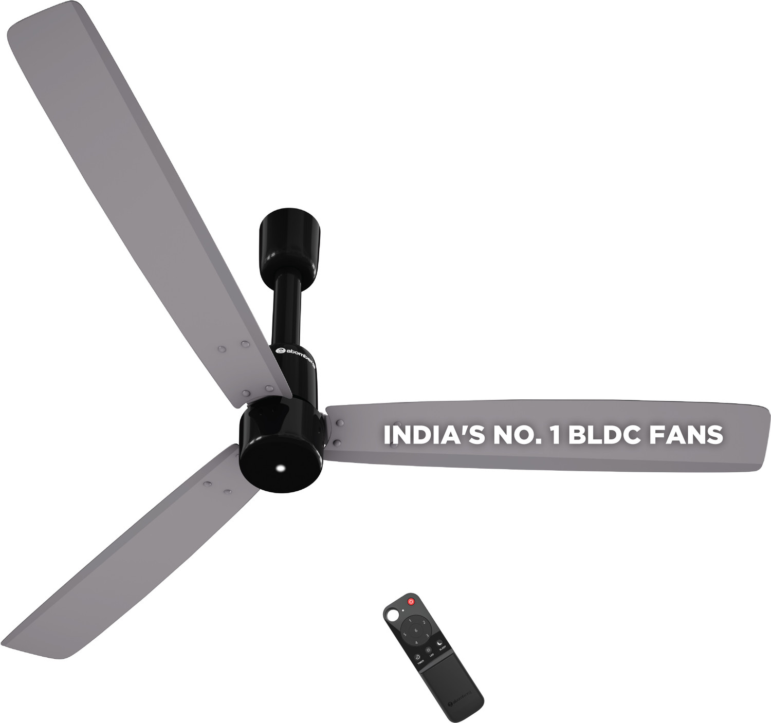 Image of Atomberg Razon|World's Smallest Motor Powered by BMC|Advance Air+ Technology| with 3 Year Warranty BLDC Motor with Remote 1200 mm Ceiling Fan
