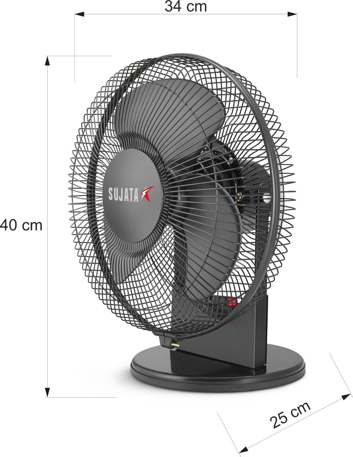 Image of SUJATA SAP 2700HS | High Speed with 2 Year Warranty High Air Delivery 280 mm Table Fan