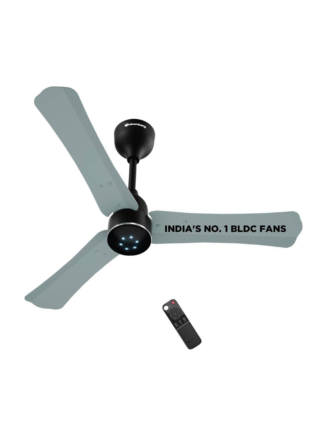 Atomberg Renesa Halo Smart|Voice Controlled|High Air Flow|Low Noise|LED Speed Indicator with 3 Year Warranty BLDC Motor with Remote 900 mm Ceiling Fan