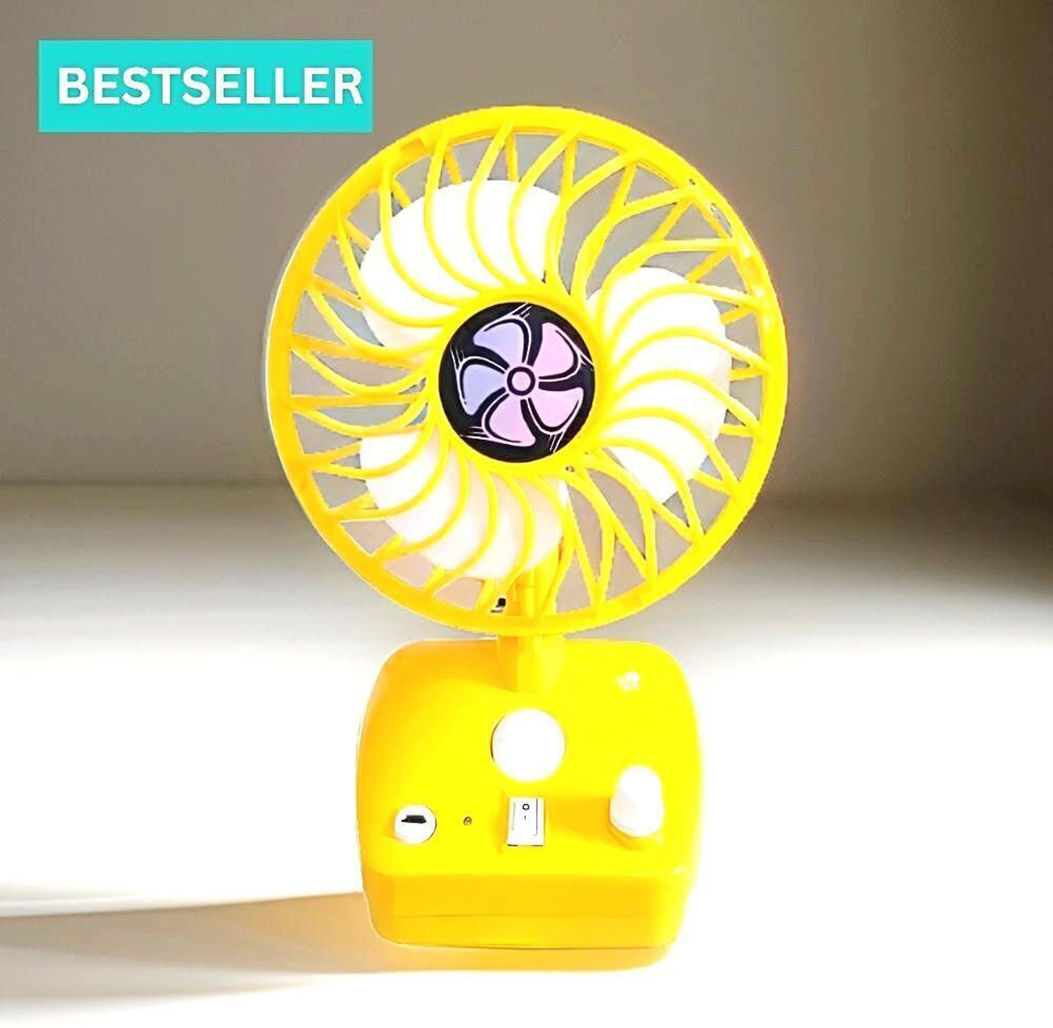 Image of Rahul Vishal Bharadwaj (Table Fan) TurboGale: Power-Packed Table Fan for Instant Cooling NZ378 with 1 Year Warranty 1000 mm Table Fan
