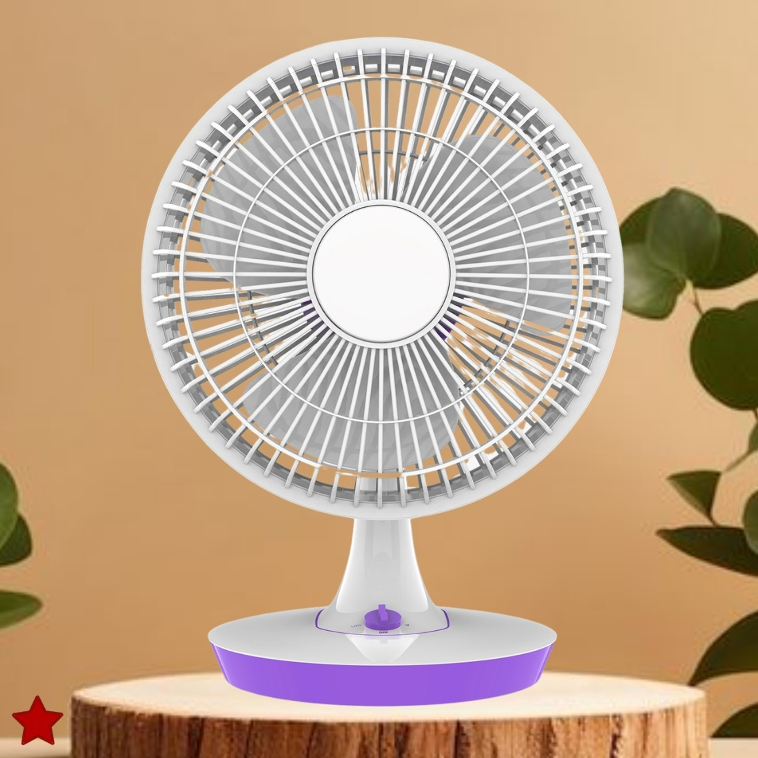 Image of SACRO Mini Ac Cooler for Room Cooling 300mm(12Inch.) Electric Table Fan For HomeXE288 Silent Operation 300 mm Table Fan