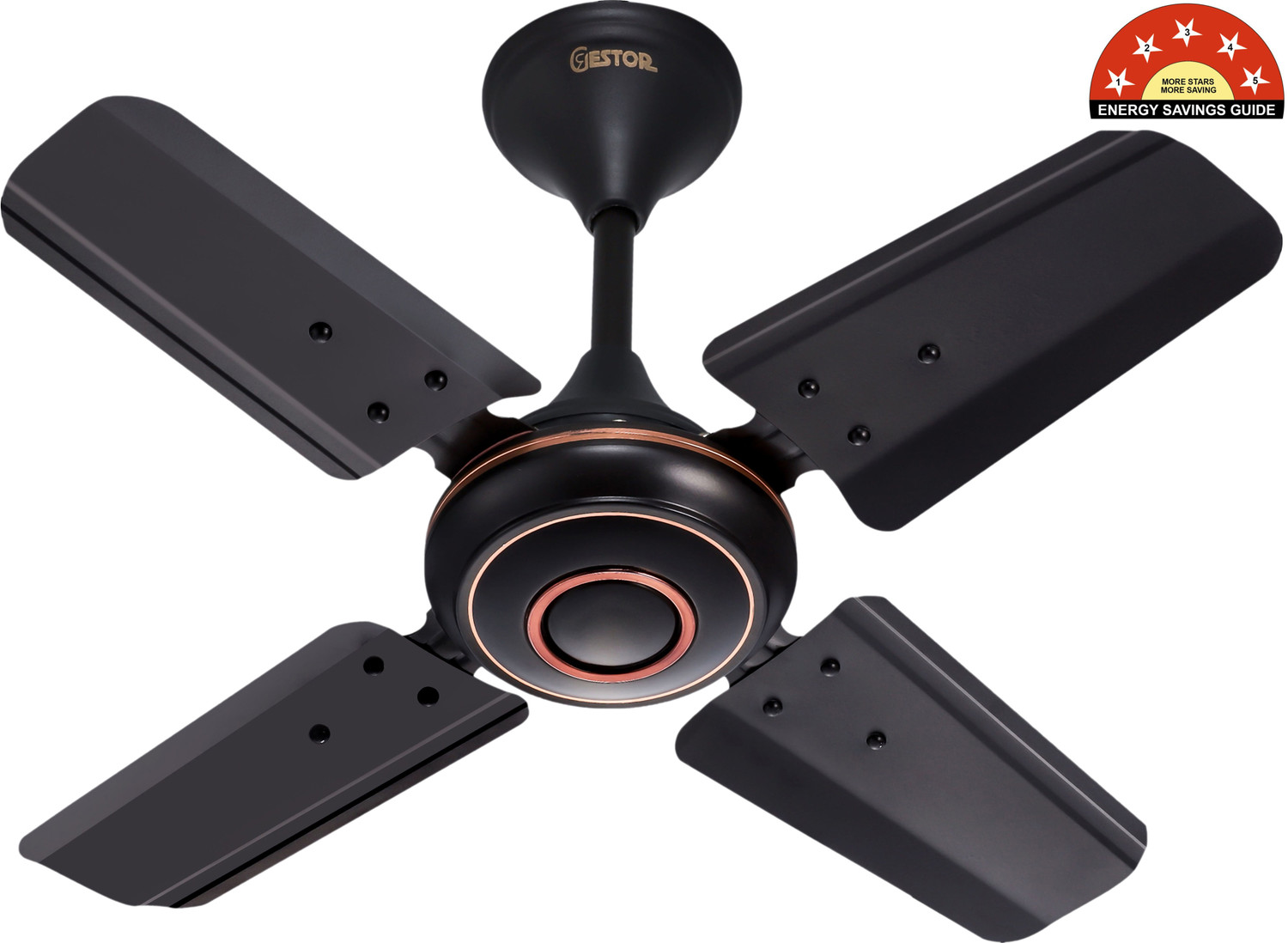 Image of GESTOR Phantom | Ultra High Speed | 24 inch Semi-Decorative with 36 Months Warranty Anti Dust 600 mm Ceiling Fan