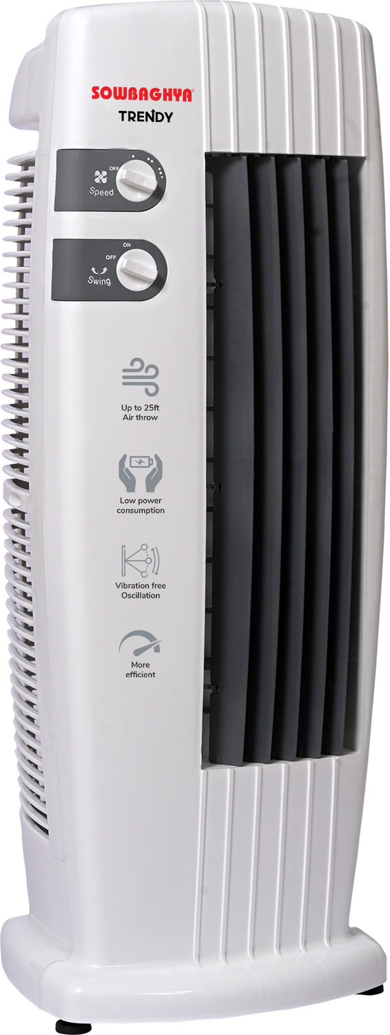 Image of Sowbaghya STF08 | Energy Saving | Economy | 3-Speed with 12 Months Warranty Energy Saving Tower Fan