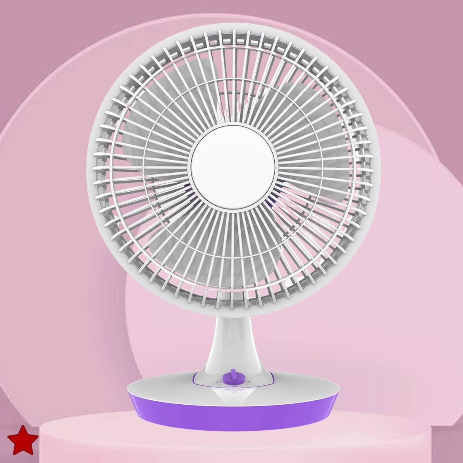 Image of SACRO Mini Ac Cooler for Room Cooling 300mm(12Inch.) Electric Table Fan For HomeXR494 Silent Operation 300 mm Table Fan