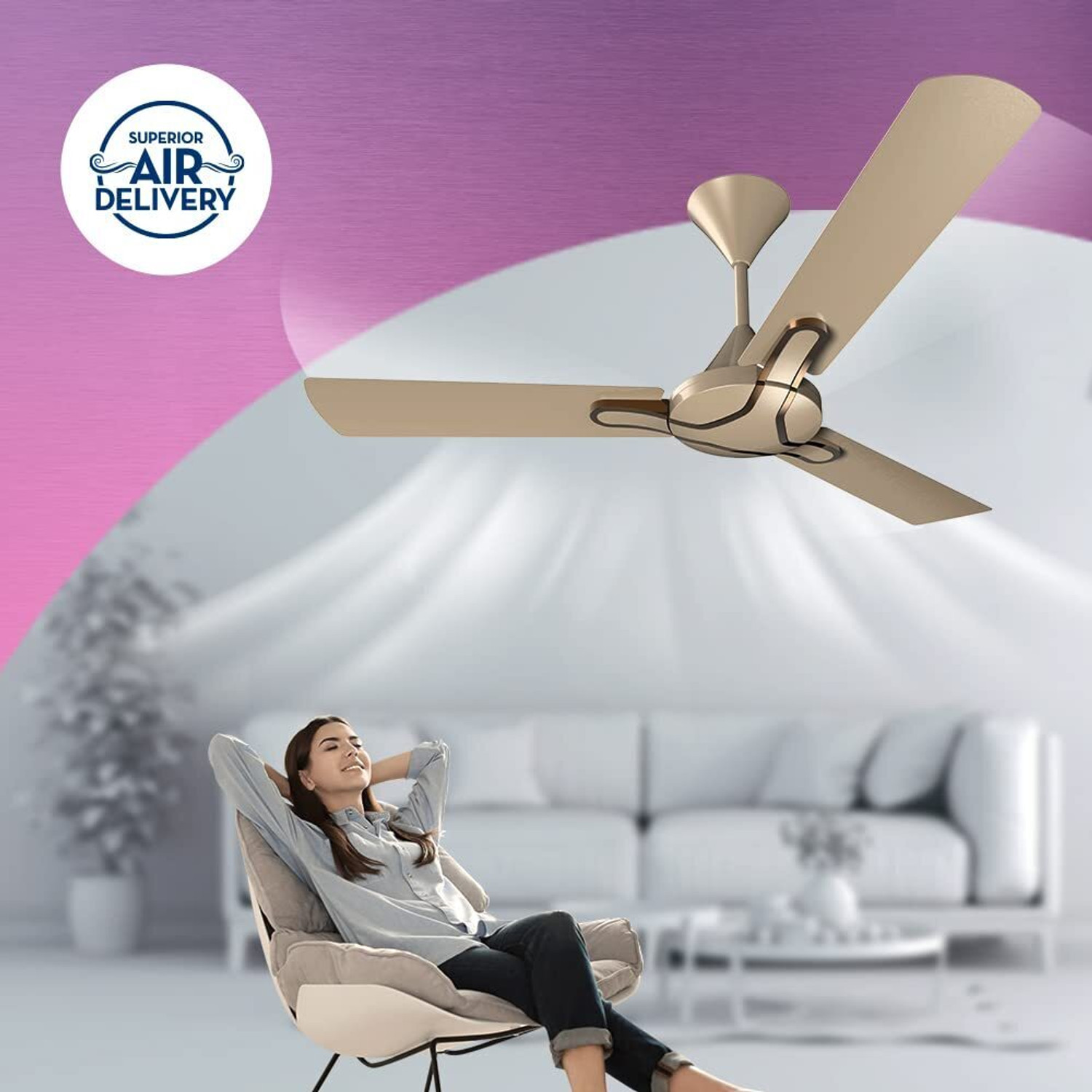 Image of Crompton Gianna High Speed 48 inches with 1 Year Warranty 1200 mm Ceiling Fan