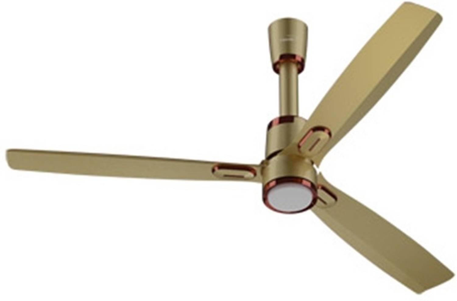 V-Guard AIRWIZ LIGHT PREMIUM HIGH SPEED | 6W LED UNDER LIGHT (48") 370 RPM with 3 Year Warranty BLDC Motor with Remote 1200 mm Ceiling Fan