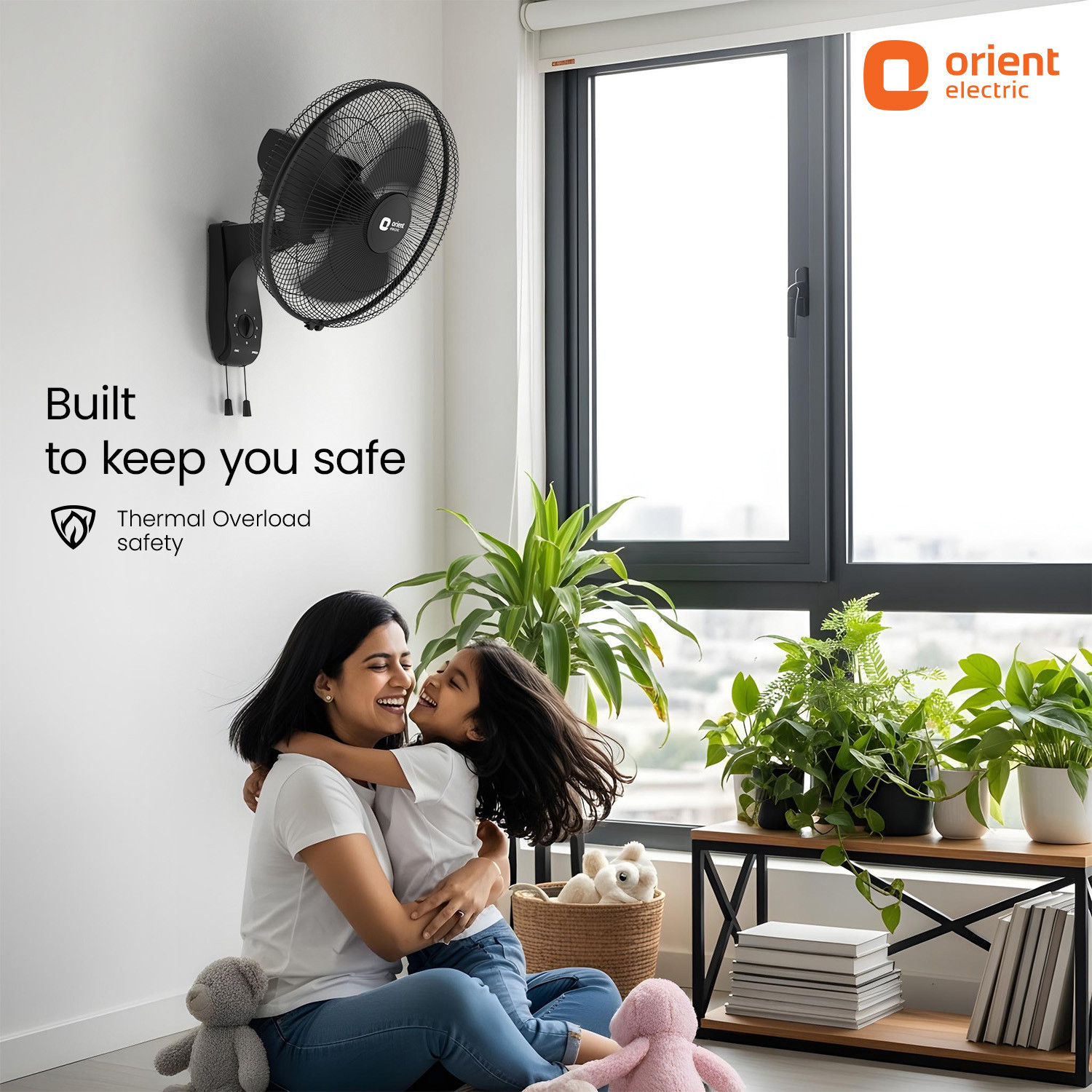 Image of Orient Electric Wall 97 |100% Copper Motor|Superior Air Delivery |3 Speed | Military Grade Guard with 2 Year Warranty Ultra High Speed 400 mm Wall Fan