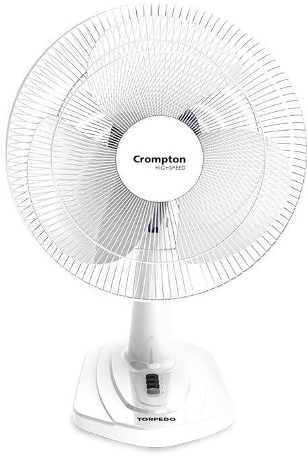 Image of Crompton Torpedo highspeed pack of 1 400mm with 1 Year Warranty 400 mm Table Fan
