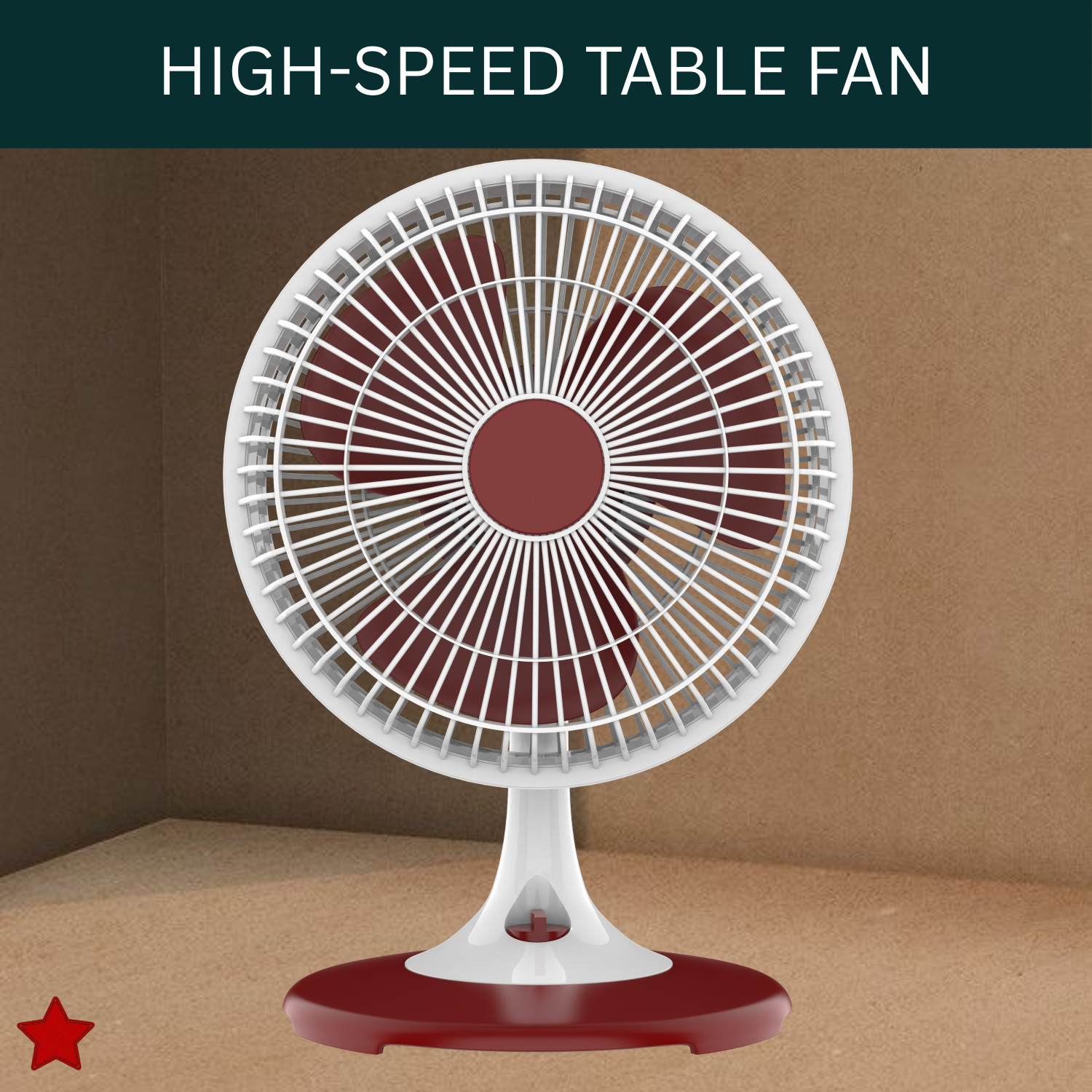 Image of FRONY 300mm(12Inch.) Mini AC Cooler Fan, Small Evaporative Air Table Fan For HomeX35 Silent Operation 300 mm Table Fan
