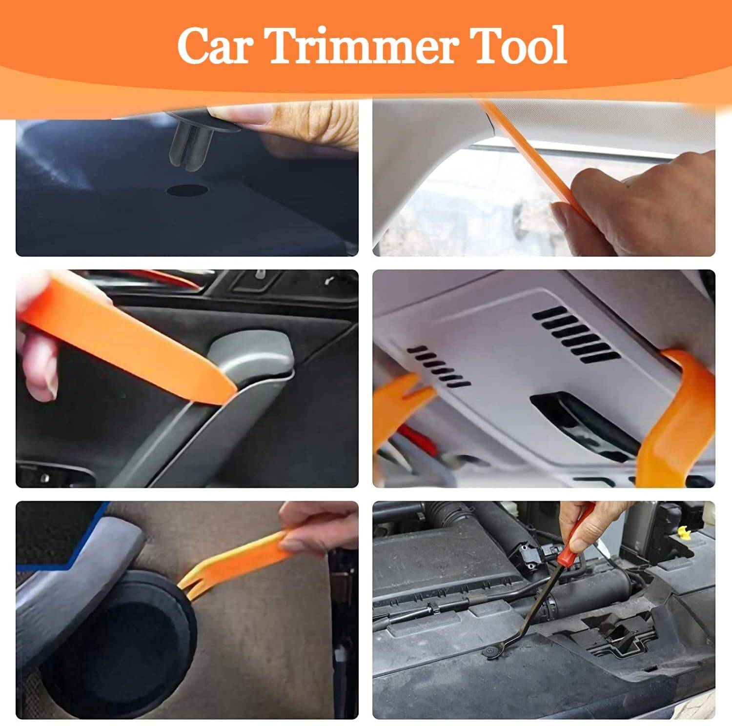 Libraton Panel Clip Tang Automotive Auto Trim Removal Tool, Bekleding Interieur Clip Removal Tool, Auto Deurpaneel Klinknagel Verwijdering Automotive Bevestiging Push Pin Pry Tang, Voertuig Dashboard