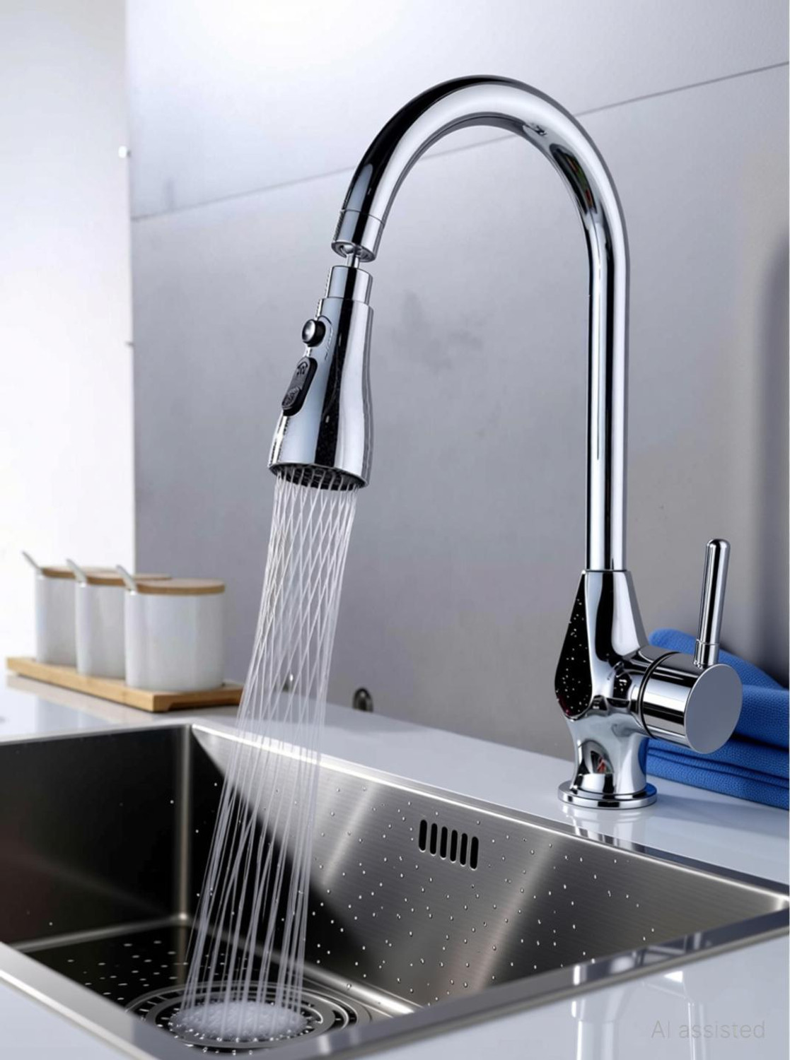 Image of ADFLOW Standard Tab Extender For Kitchen Sink Faucet Nozzle