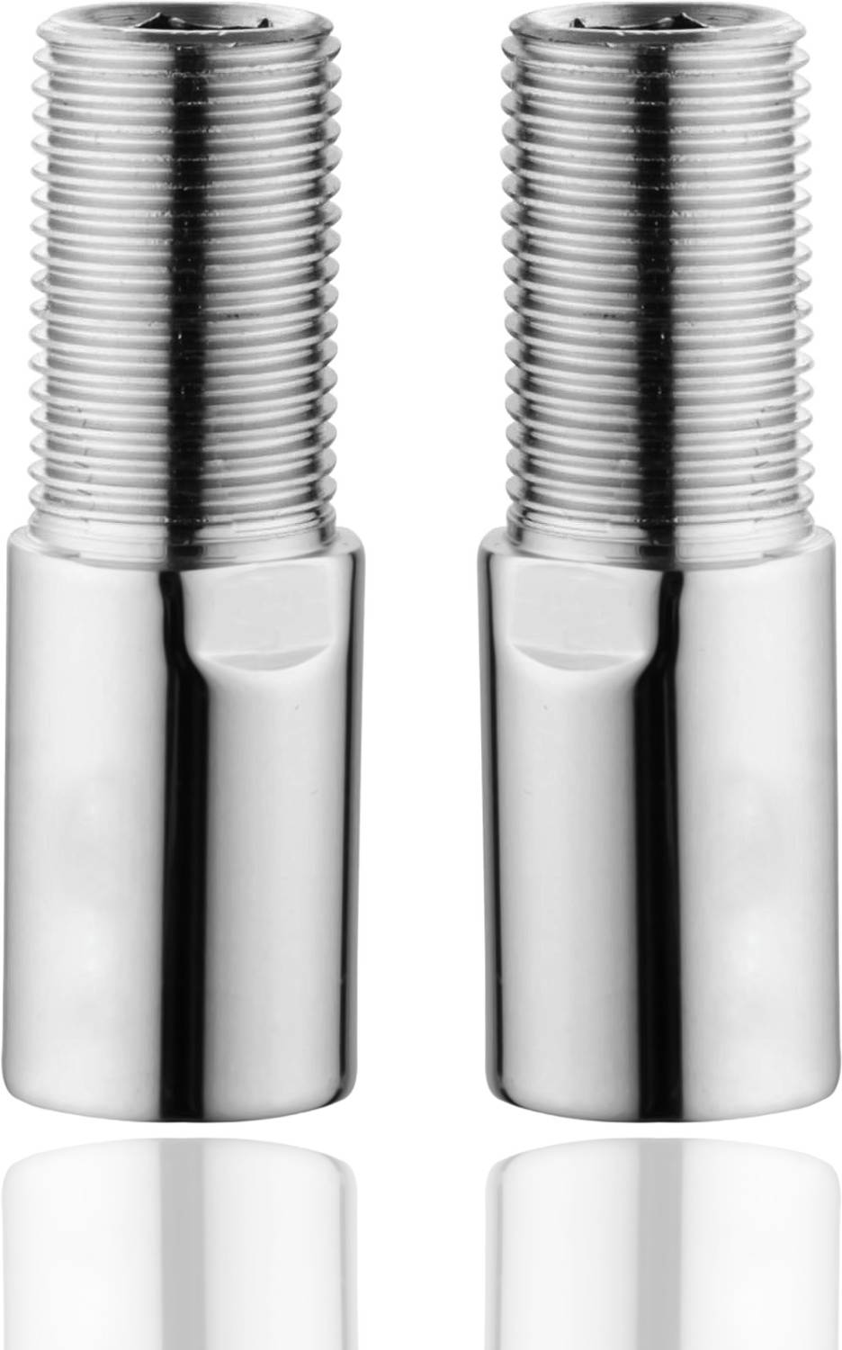 Aitchcy Brass Extension Nipple 3 Inch x 1/2" BSP (Pack of 2) Faucet Mount
