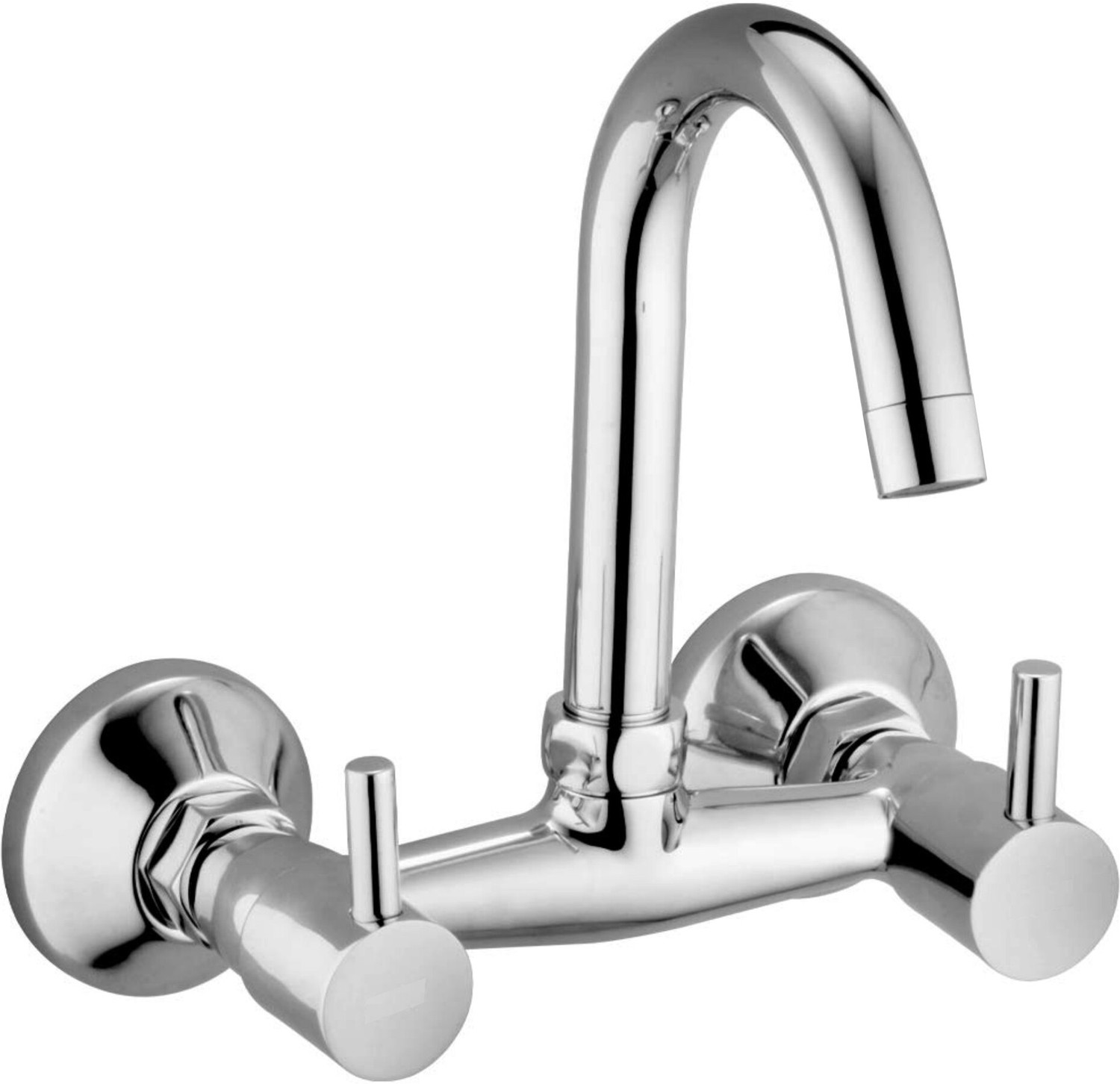 Image of DRIZZLE Sink Mixer Flora Brass Faucet Set