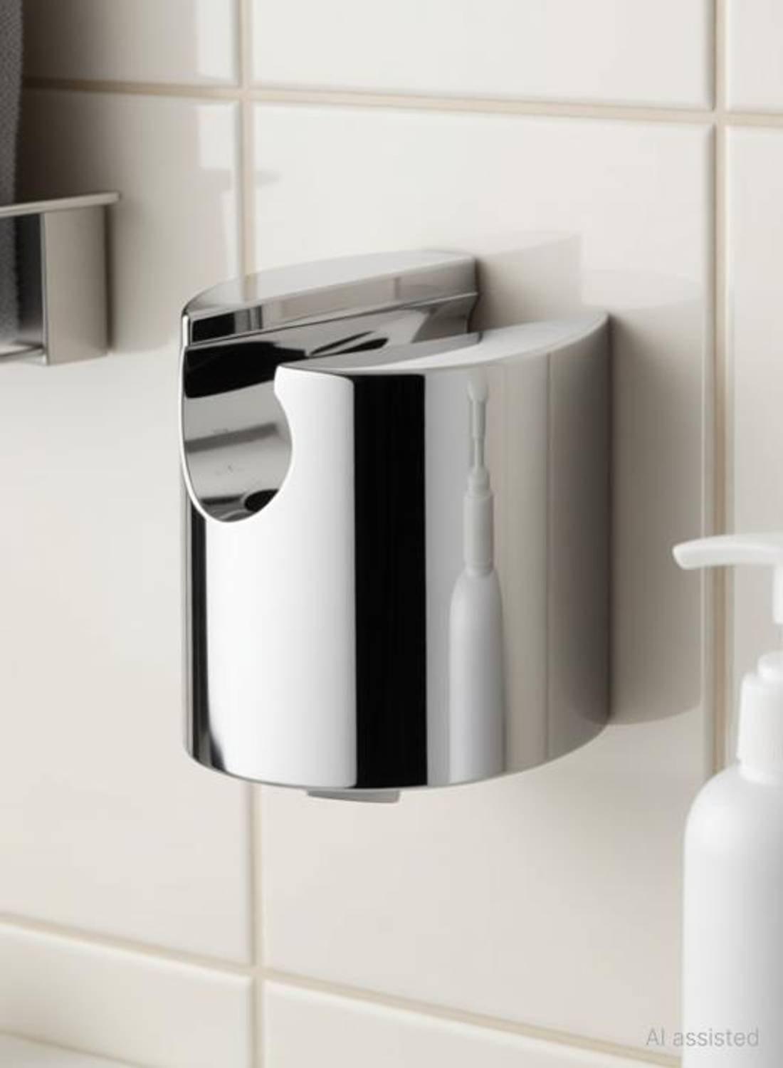 BuyFeb Plastic Chrome Plated Wall Hook for Faucet/Hand Shower Health  Faucet