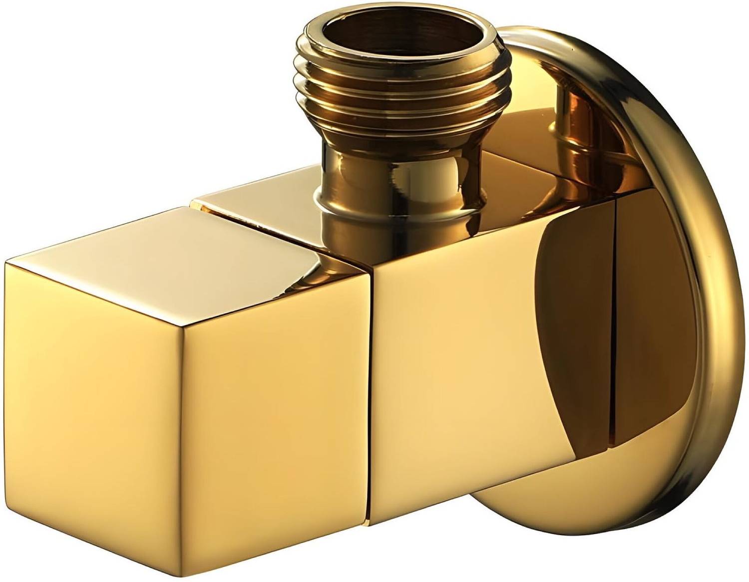 24x7eMall angle cock angular gold colour angle valve Angle Cock Faucet
