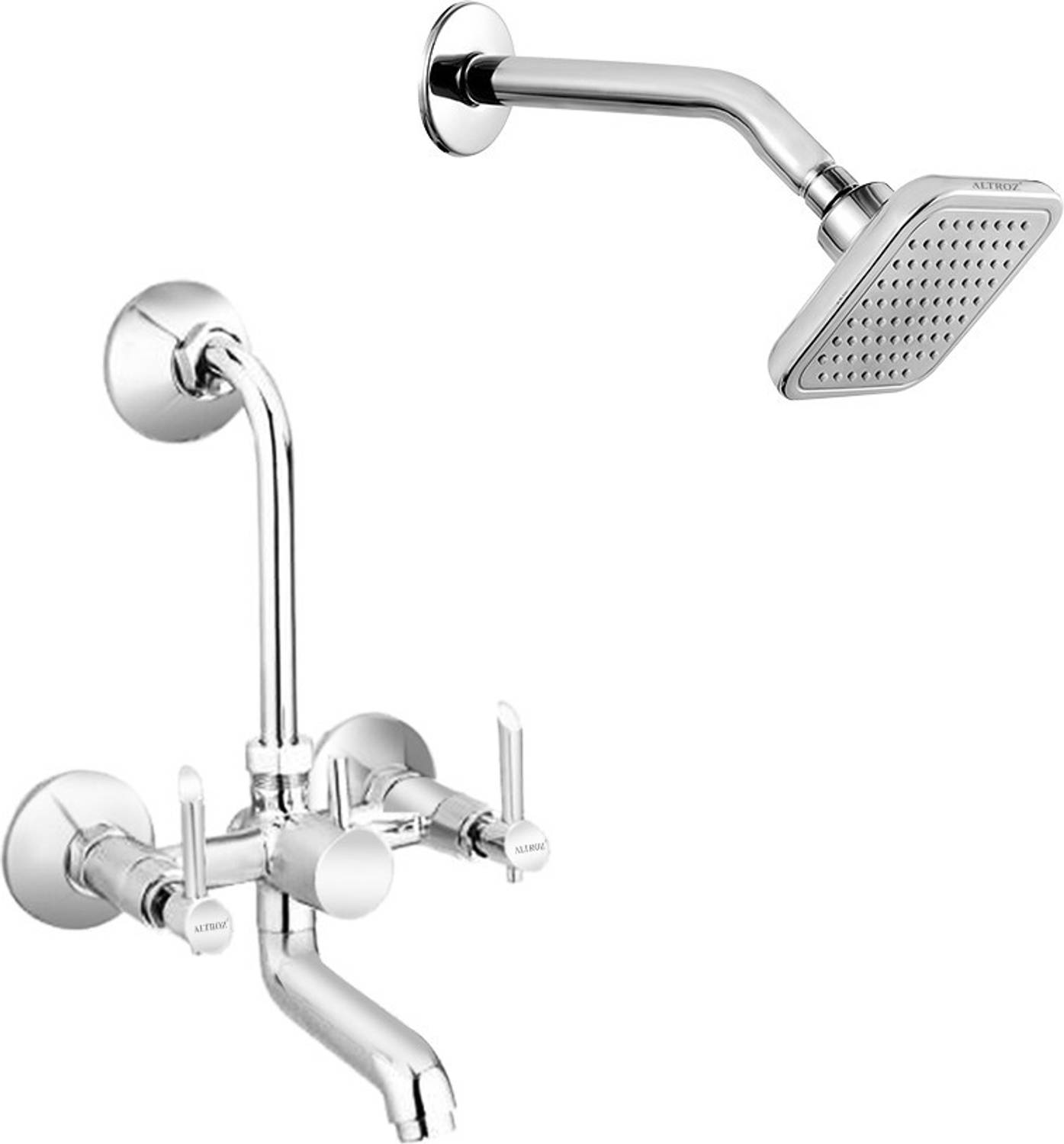 Altroz Croma With Shower Head Cruzz Wall Mixer Faucet