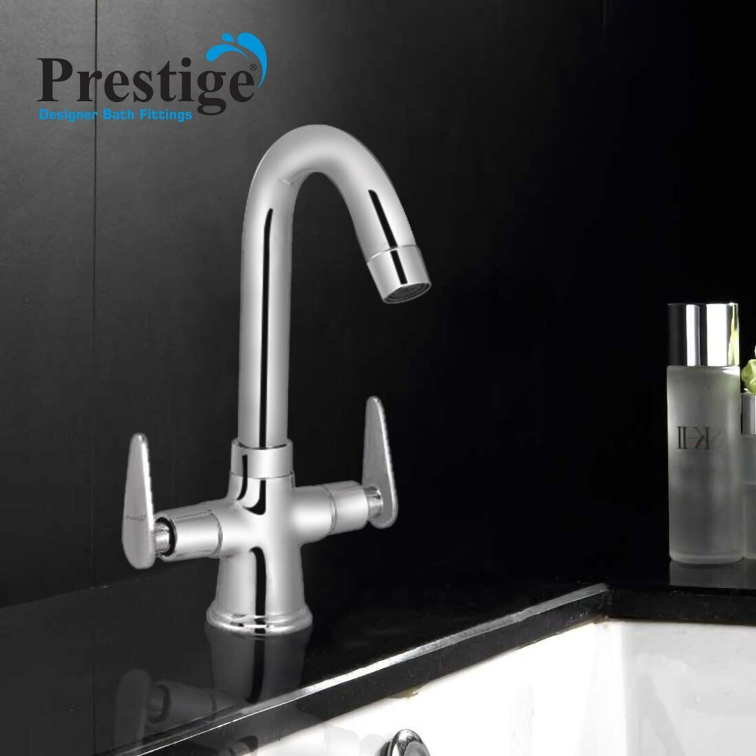 Image of Prestige Slim-Center Hole Mixer Basin Mixer Faucet