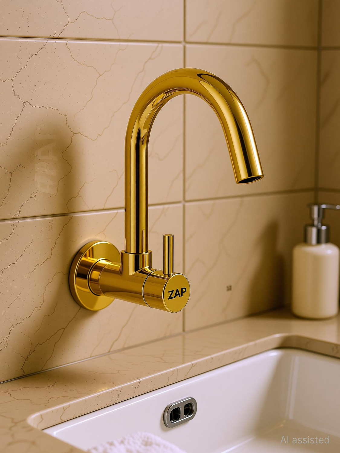 Image of ZAP EPSK04-Gold EPSK04-Gold Sink Tap Faucet