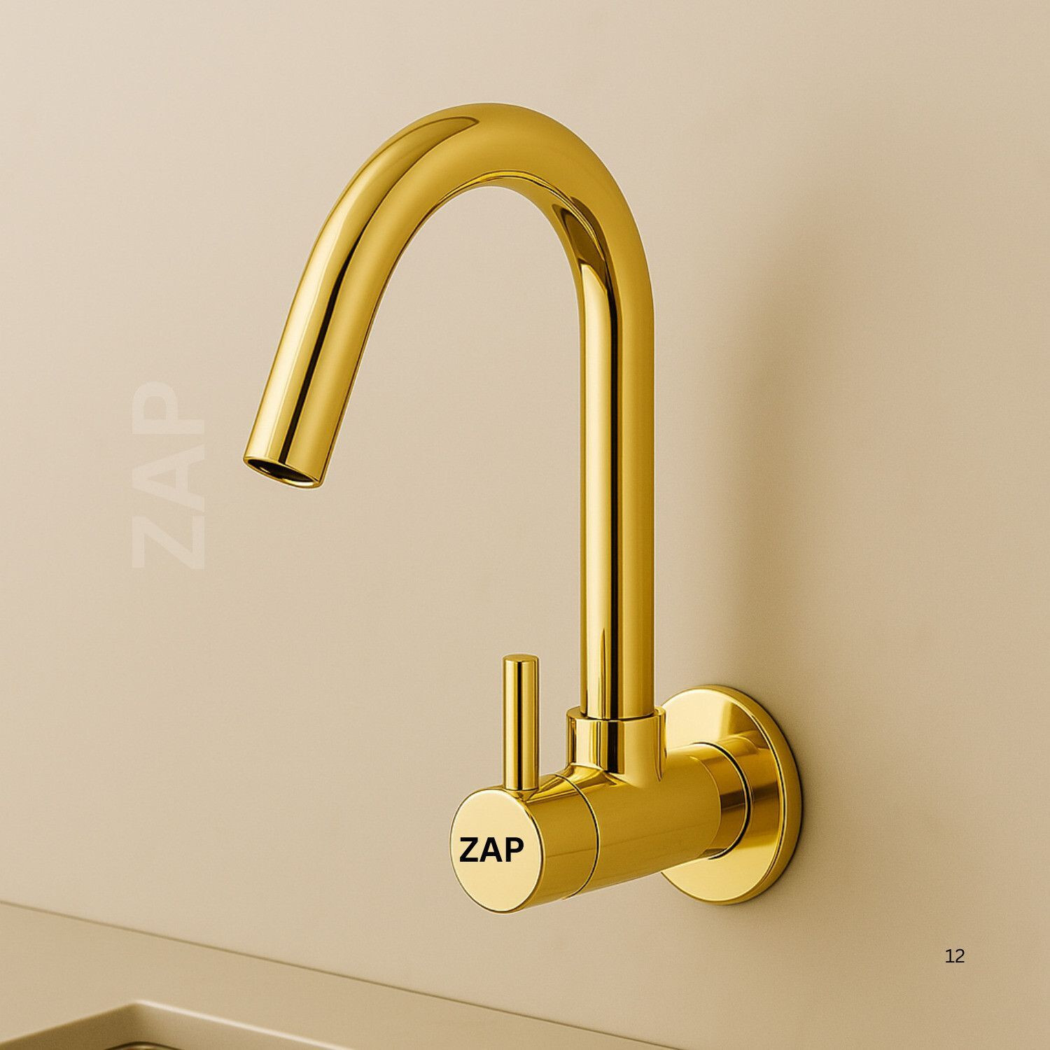 Image of ZAP EPSK04-Gold EPSK04-Gold Sink Tap Faucet