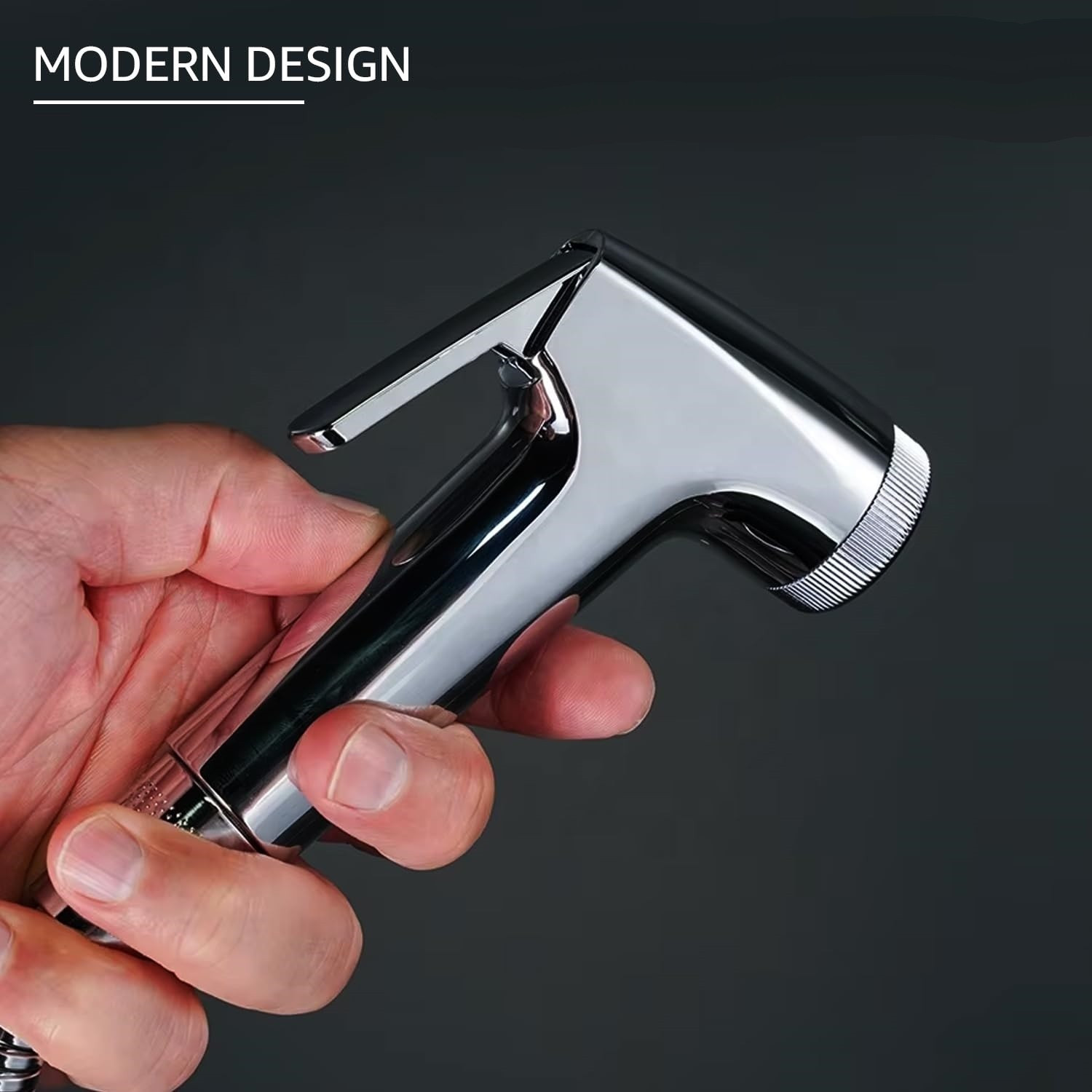 Image of Kyari - ABS Conti Bidget Spray Gun Health Faucet ( Without Tube ) HF-10682 For Toilet / Bathroom / Pet Bath / Garden Health Faucet (Spout Installation Type)