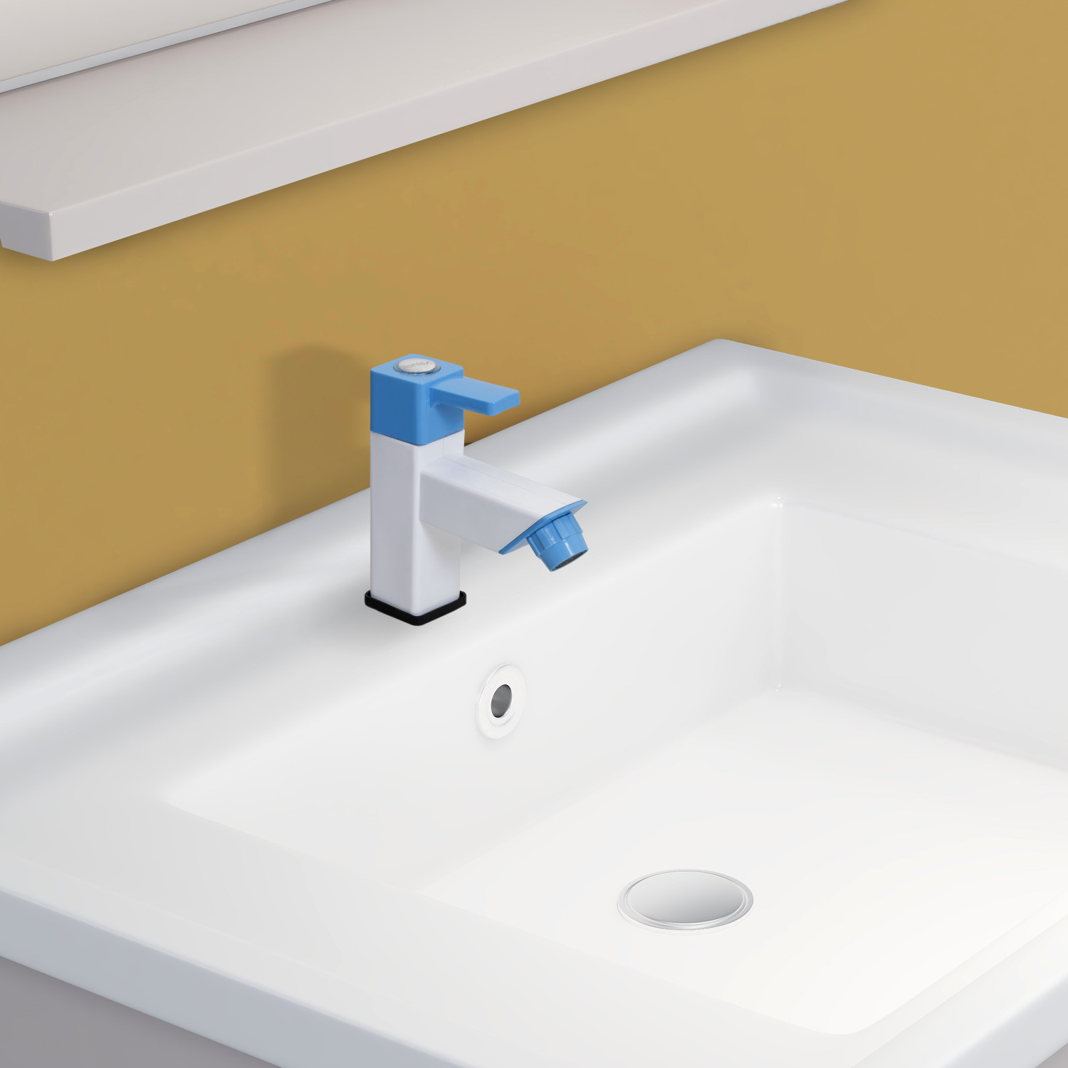 Image of Impulse by Plantex PTMT ES-113 Single Lever Pillar Cock for Bathroom /Kitchen Sink Tap /Basin Faucet Pillar Tap Faucet