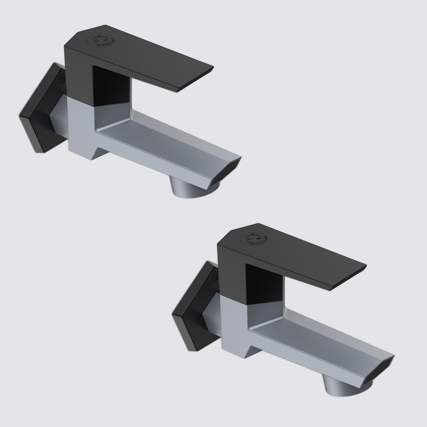 Image of RN Luxury G20 Collection 15mm Bib Cock with Foam Flow & Flange Leak Proof Pack of 2 Bib Tap Faucet