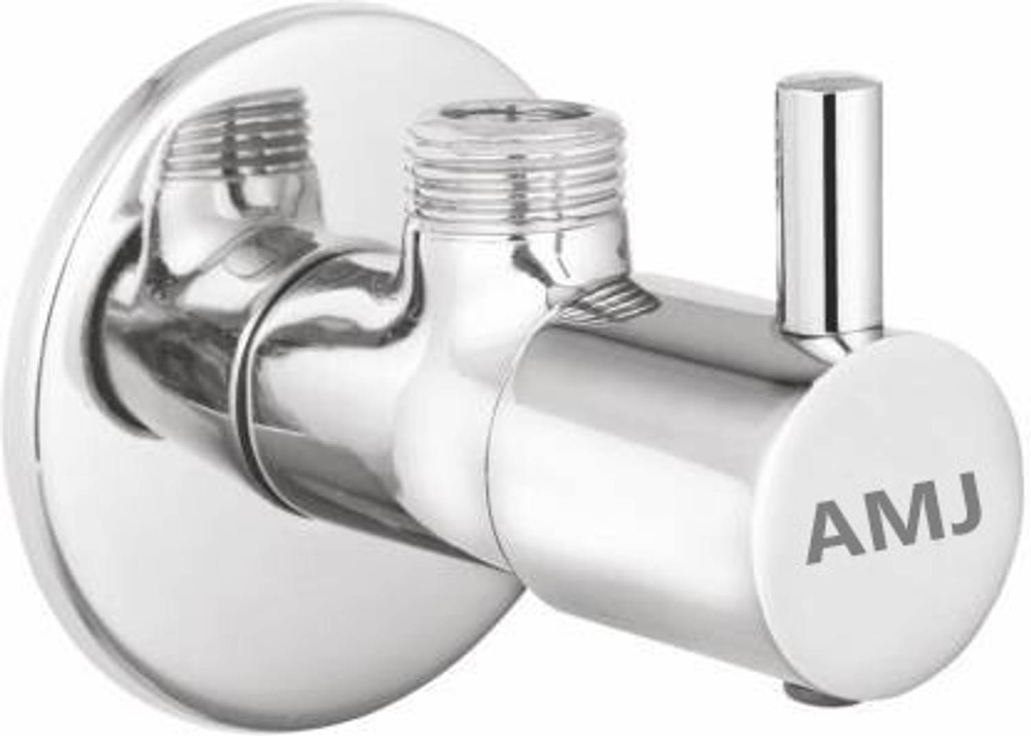AMJ Premium quality stainless steel TURBO Angle Cock Chrome Plated - SET OF 1 Angle Cock Faucet