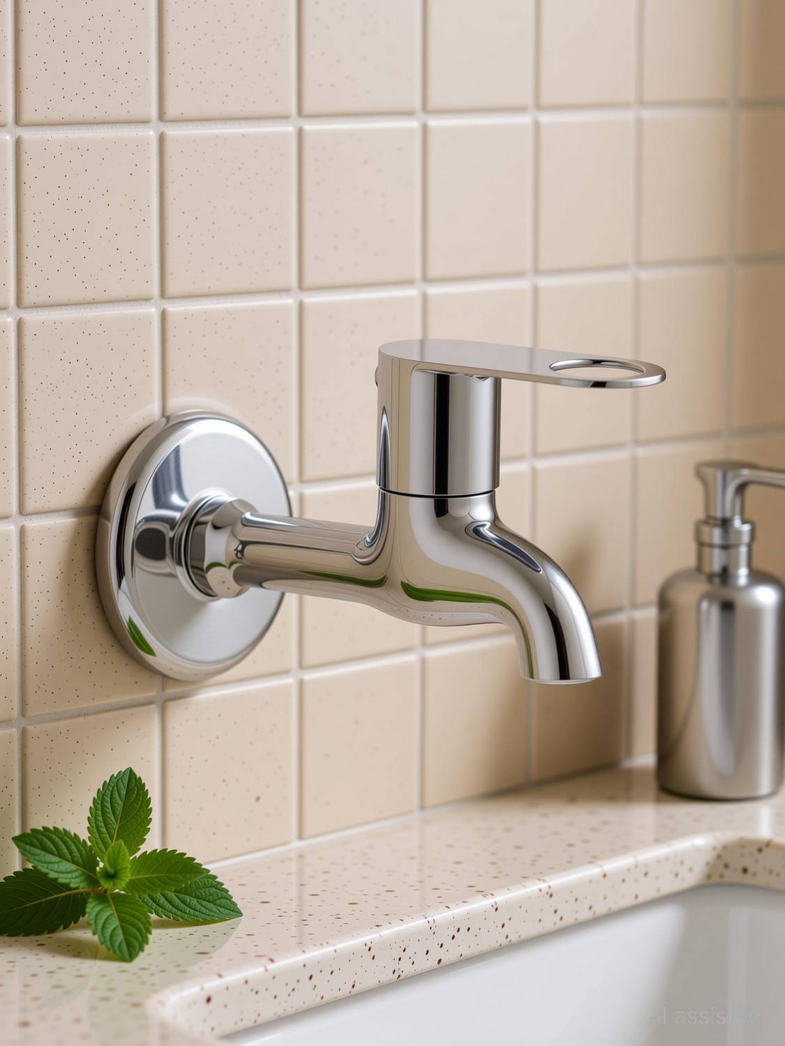 10x by 10X Brass Long Body / Long nose For bathroom/Kitchen Bib Tap Faucet