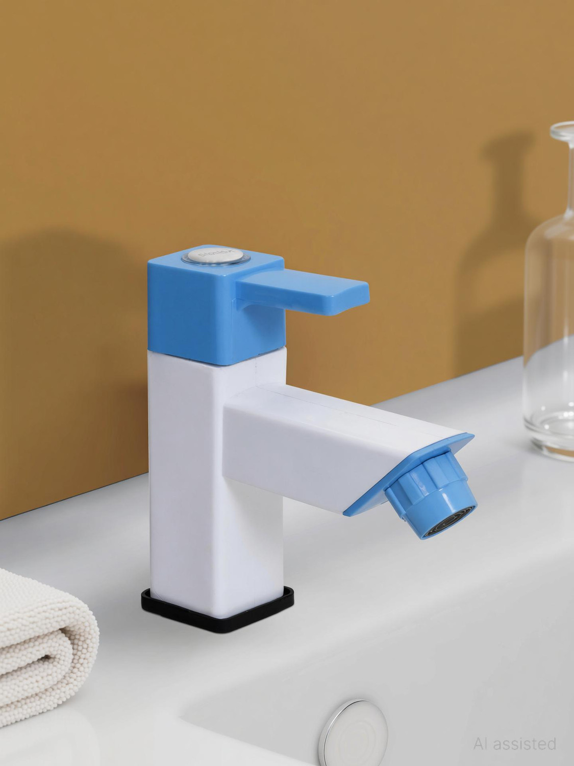 Image of Impulse by Plantex PTMT ES-113 Single Lever Pillar Cock for Bathroom /Kitchen Sink Tap /Basin Faucet Pillar Tap Faucet