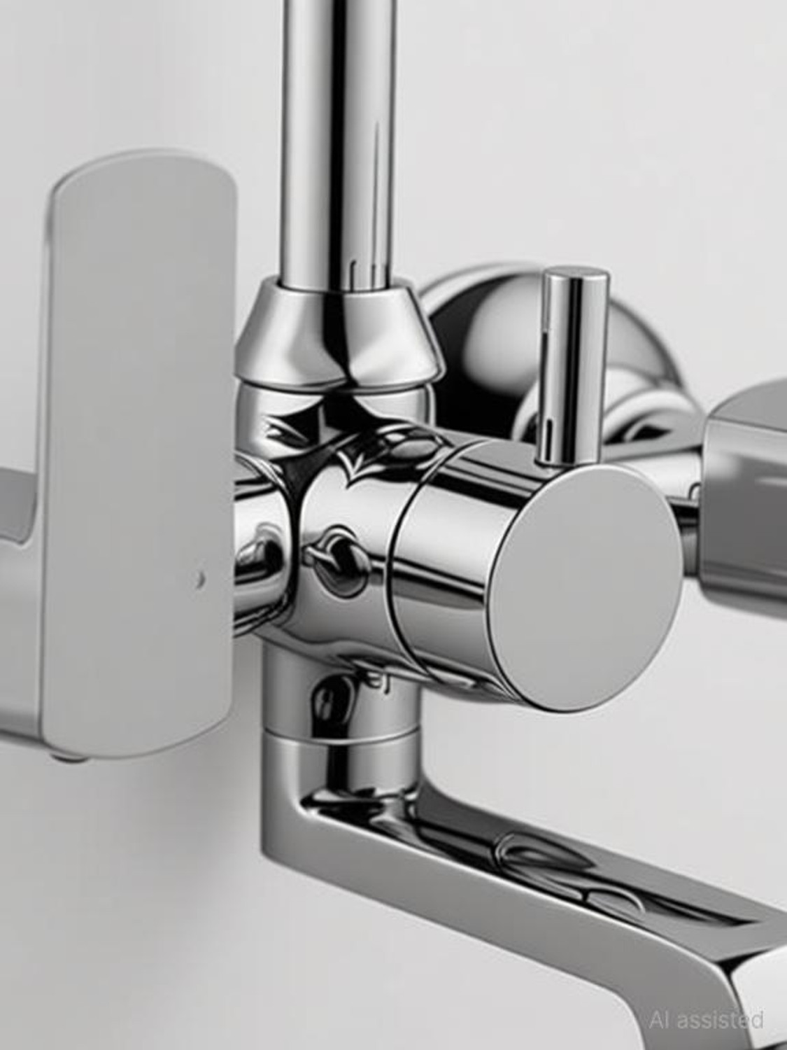Image of Sanova by SANOVA Cubic-Wallmixer Wall Mixer Faucet