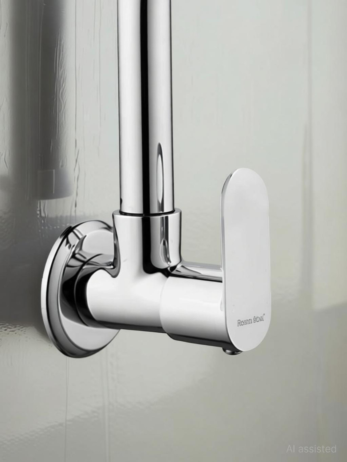 Image of Ramya Ocean Sink Tap Brass For Bathroom and Kitchen Chrome Finish Pillar Tap Faucet