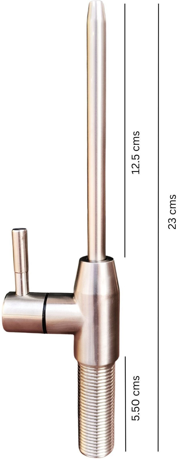 Image of Parijata SS304 Grade Cabinet Faucet Tap for RO Water Purifier with RO tank connector Pillar Tap Faucet