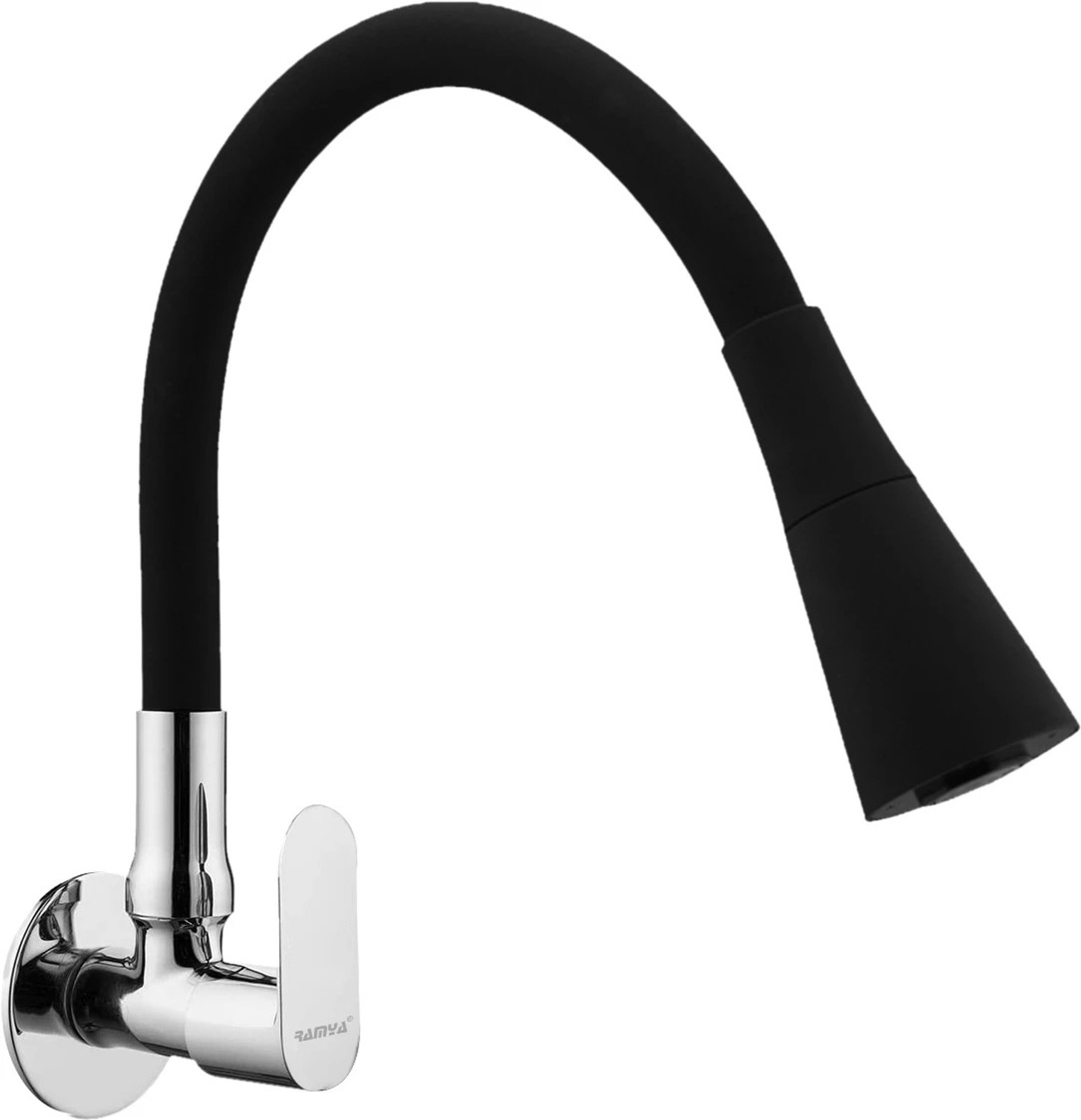 Image of Ramya Ocean Smart Flexible Sink Tap Black (With 360 Degree Flexible Silicon Hose & Dual Flow Pattern) Cold Water Tap Sink Tap Faucet