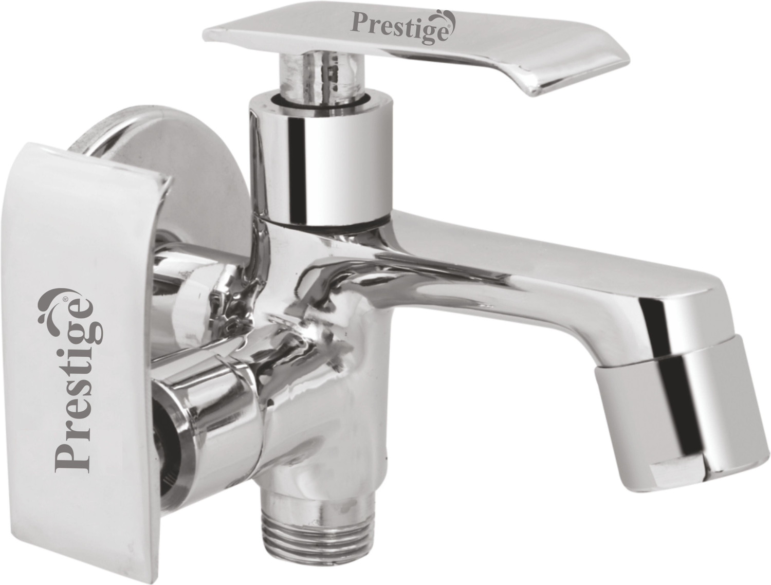 Image of Prestige Qubix Bib Cock 2 Way For Bathroom Bib Tap Faucet