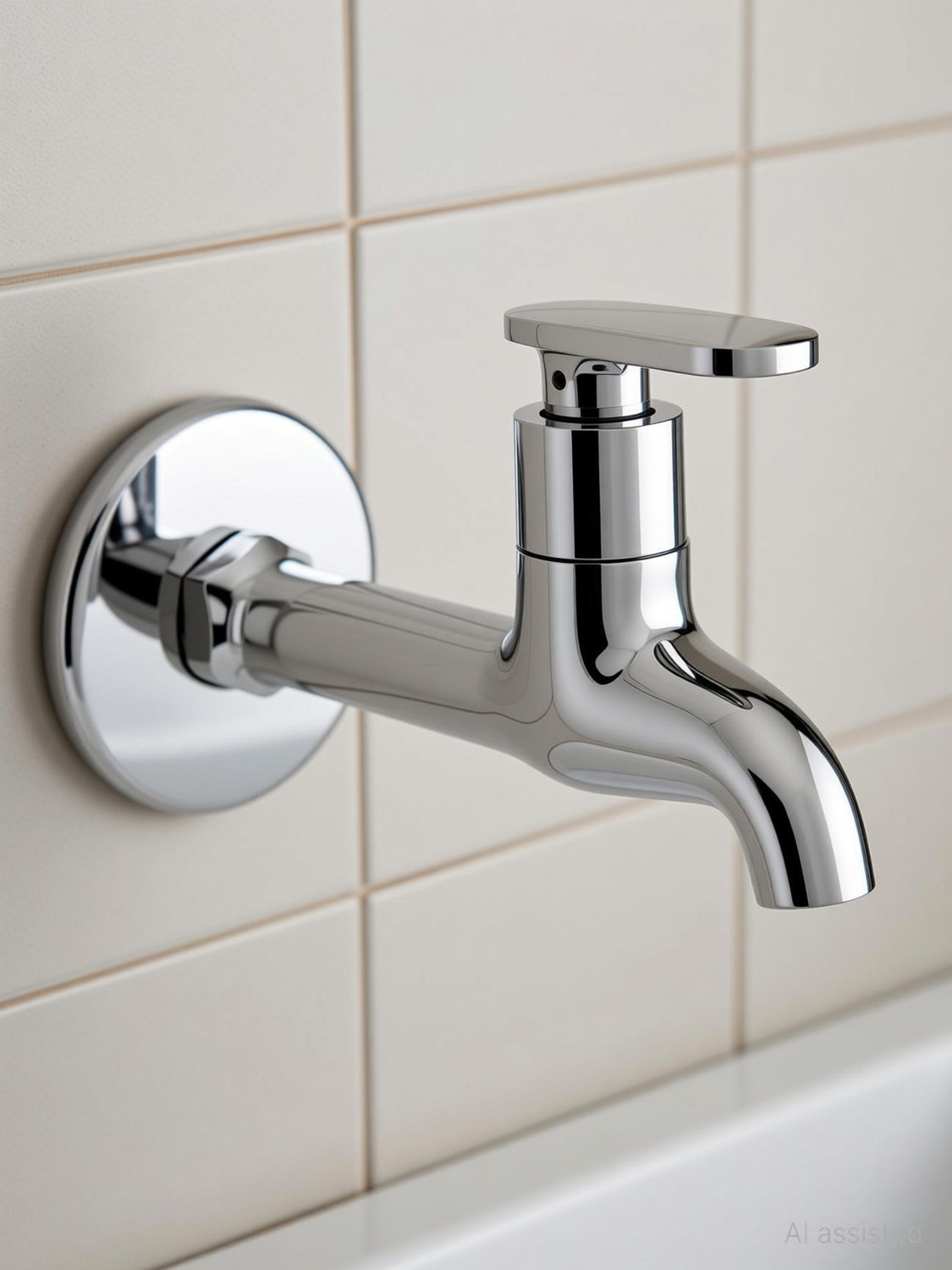 Image of 10x by 10X Brass Long Body / Long nose For bathroom /Kitchen CH-64009 Bib Tap Faucet