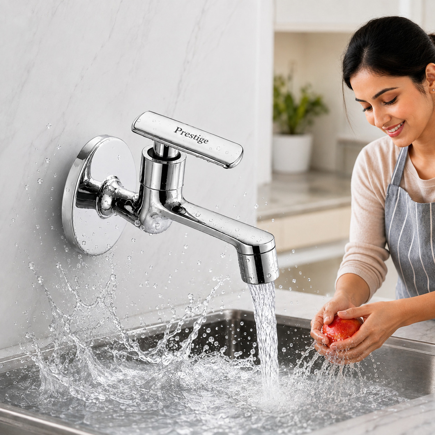 Image of Prestige Premium Quality Qubix Cock Angle Cock Faucet