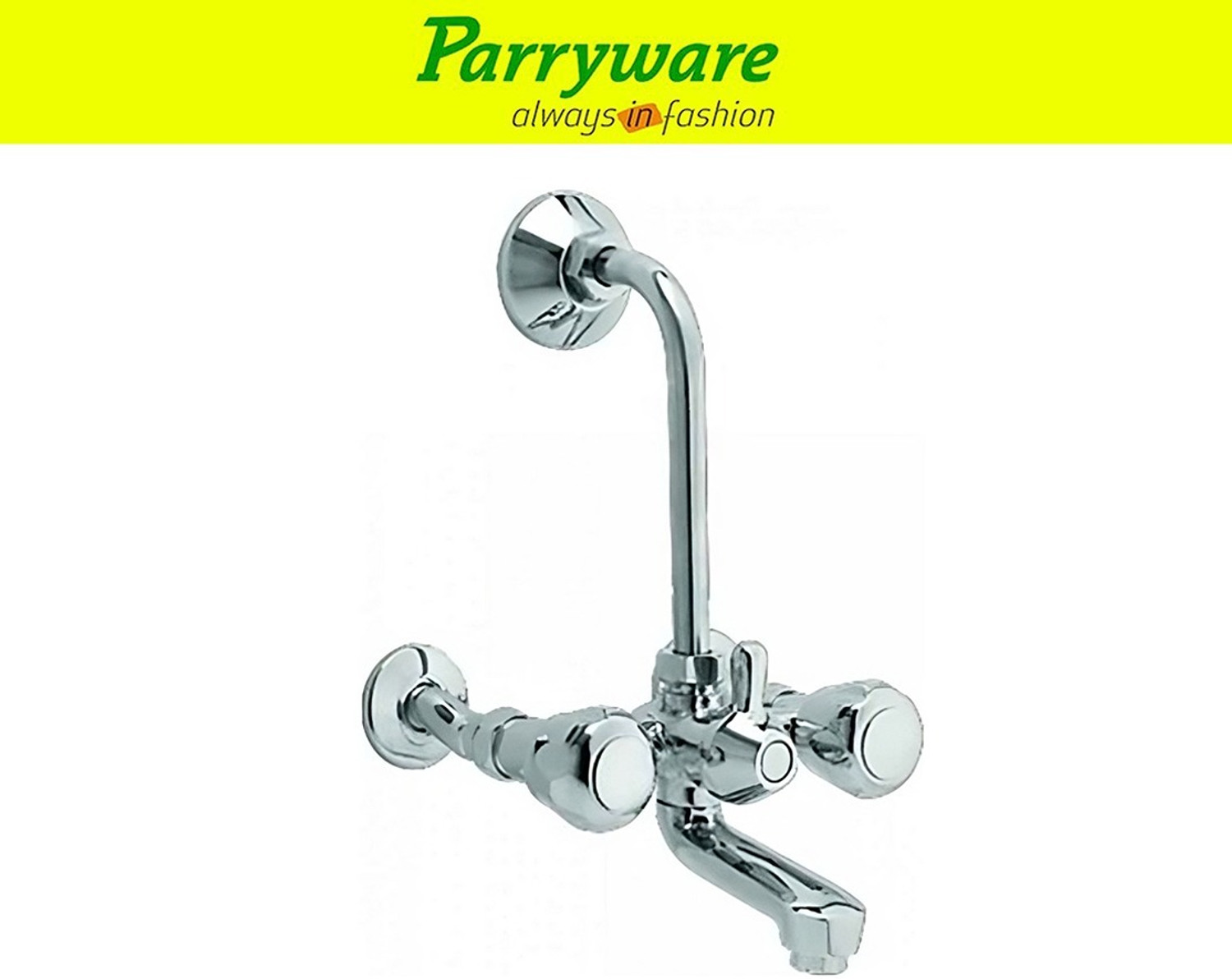 Image of Parryware Jasper brass wall mixer 2 in 1 set of 1 pic 012 Jasper wallmixer 2 in 1 Wall Mixer Faucet