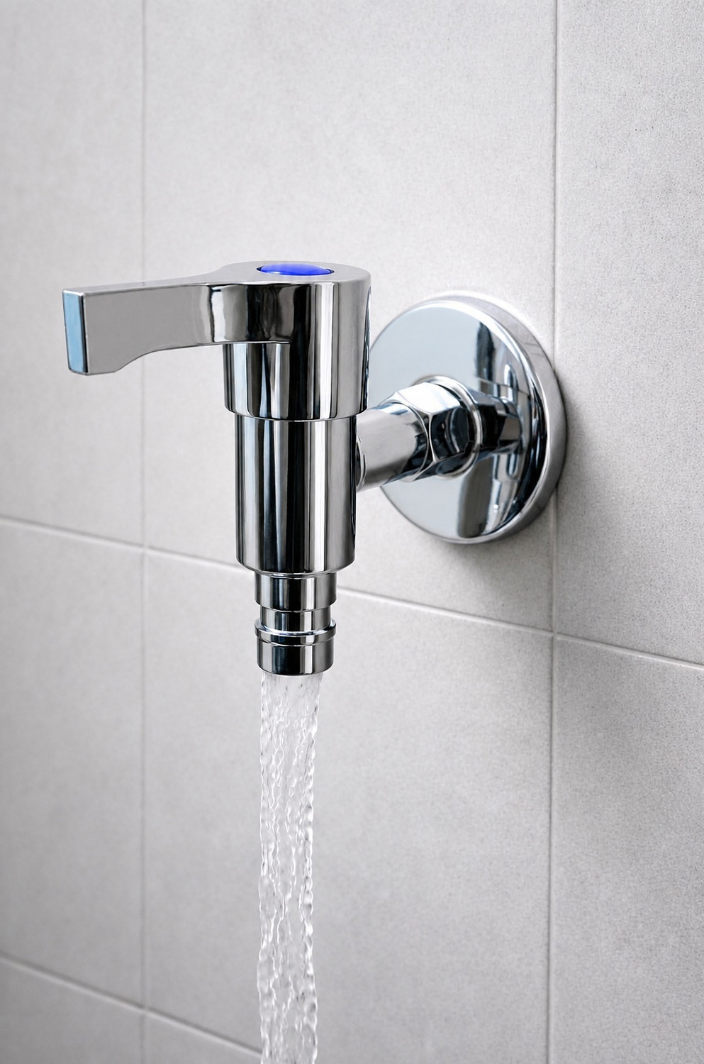 Image of EKRASH Stainless Steel Washing Nozzle Tap for Washing Machine - Pack of 1 Bib Tap Faucet